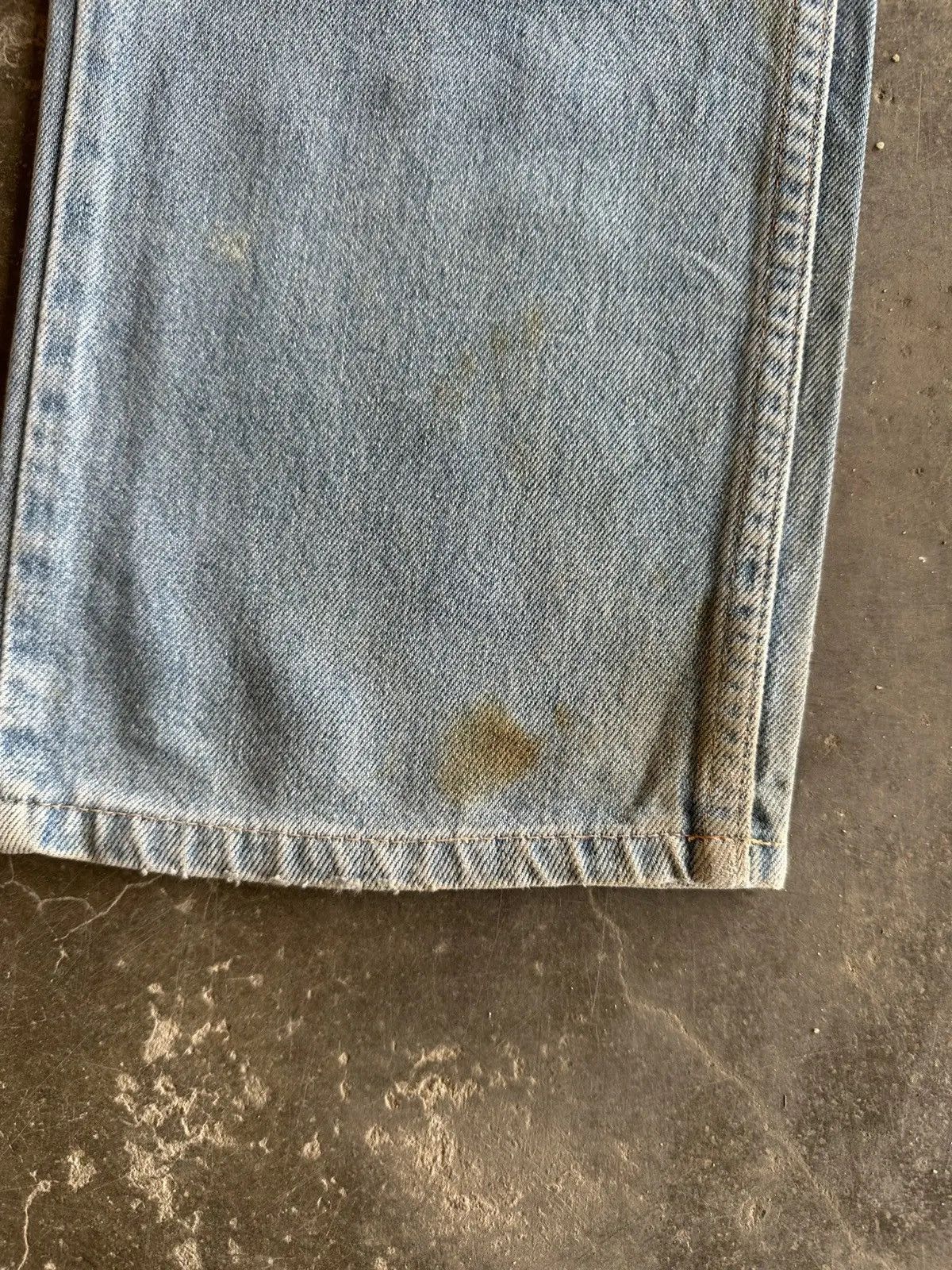 Levi's SEND OFFER🍁VINTAGE LEVI’S ORANGE TAB RUSTY DIRTY DENIM PANT Size US 30 / EU 46 - 4 Thumbnail