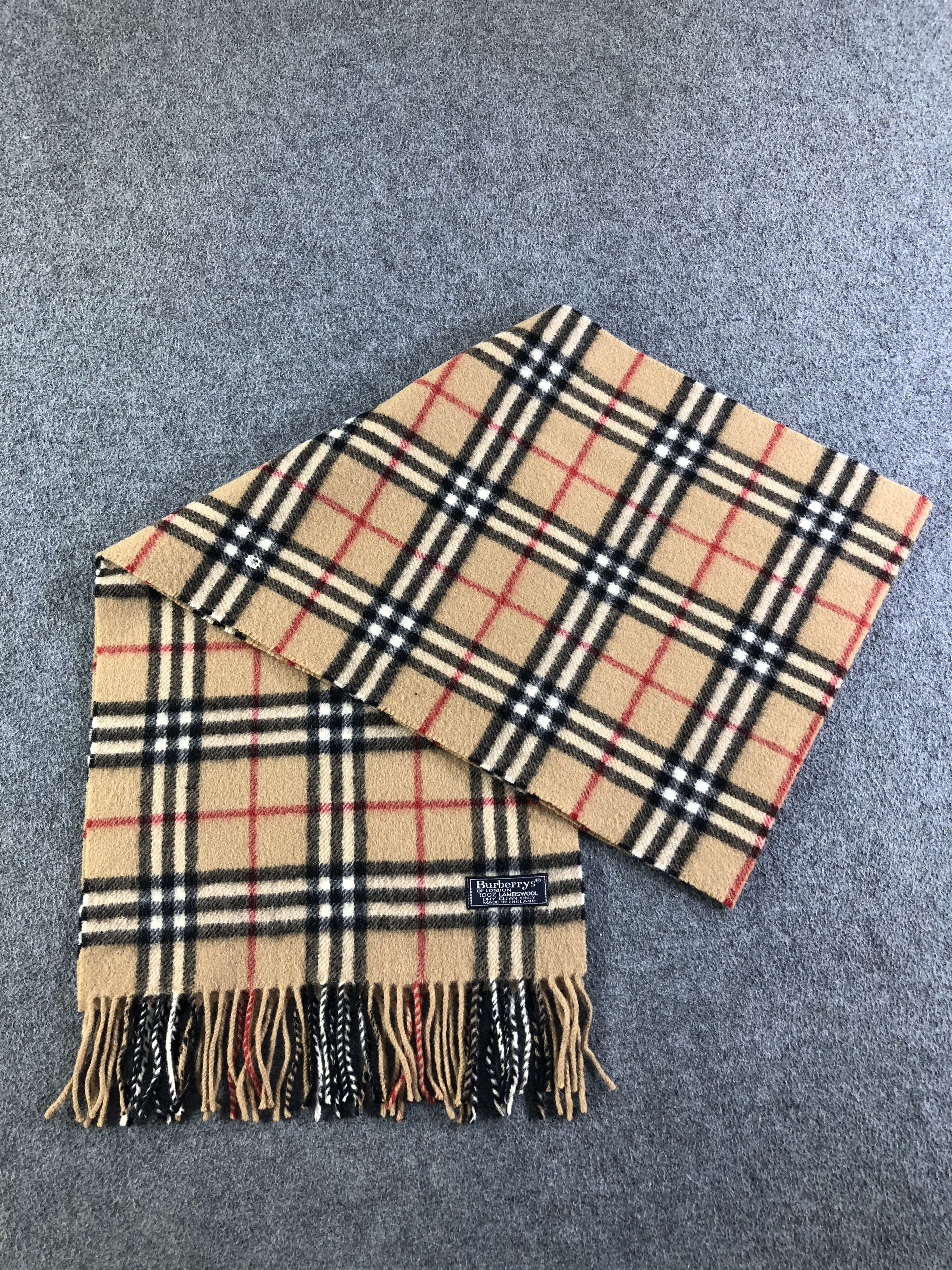 Burberry Burberrys Scarf / Muffler / Neckwear SS1352 Size ONE SIZE - 5 Thumbnail