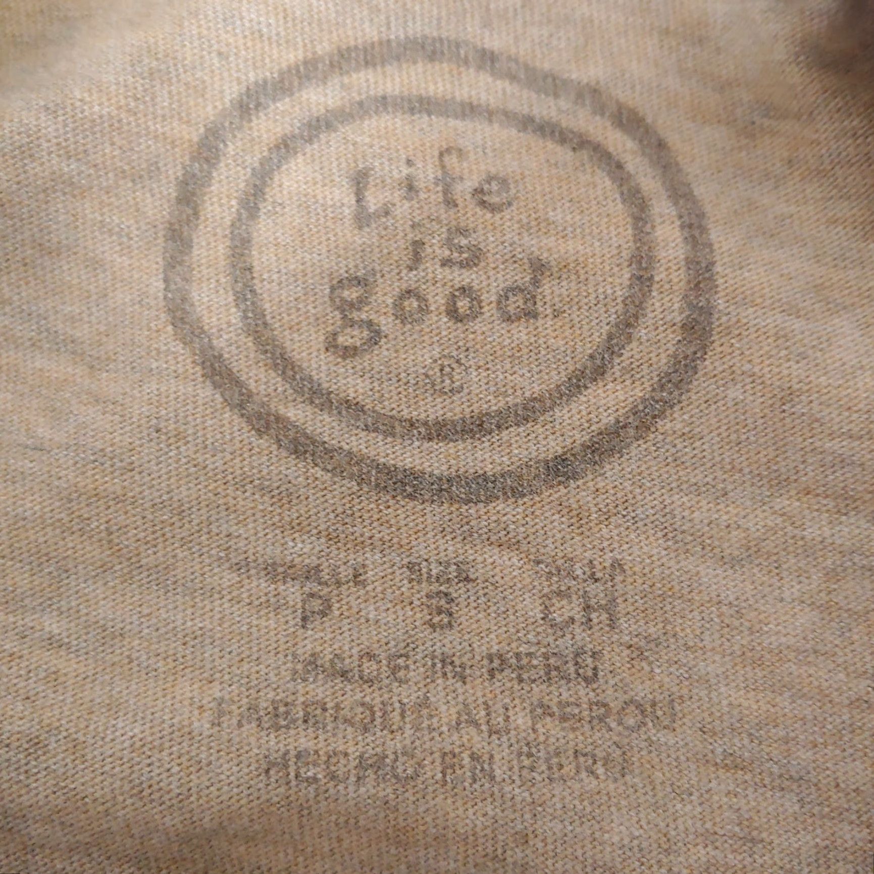 Life is Good Life is Good Shirt Fly Fishing Shirt Frequent Flyer Tying Hook Tan Top Outdoor Mens Medium Brown Heather Graphic Print T-Shirt Fishing Size US S / EU 44-46 / 1 - 5 Thumbnail