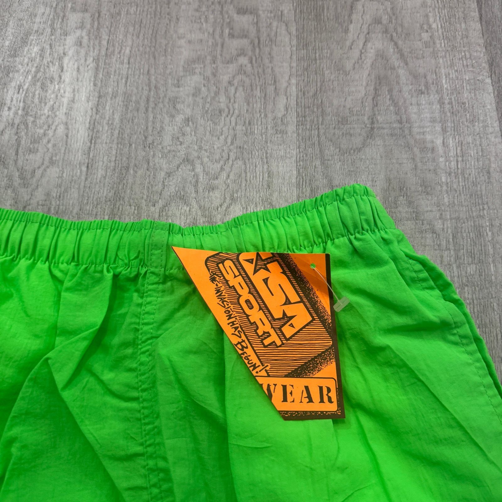 Vintage NEW Vintage USA Sport Surf Shorts Mens Small Green 80s Size US 26 / EU 42 - 3 Thumbnail