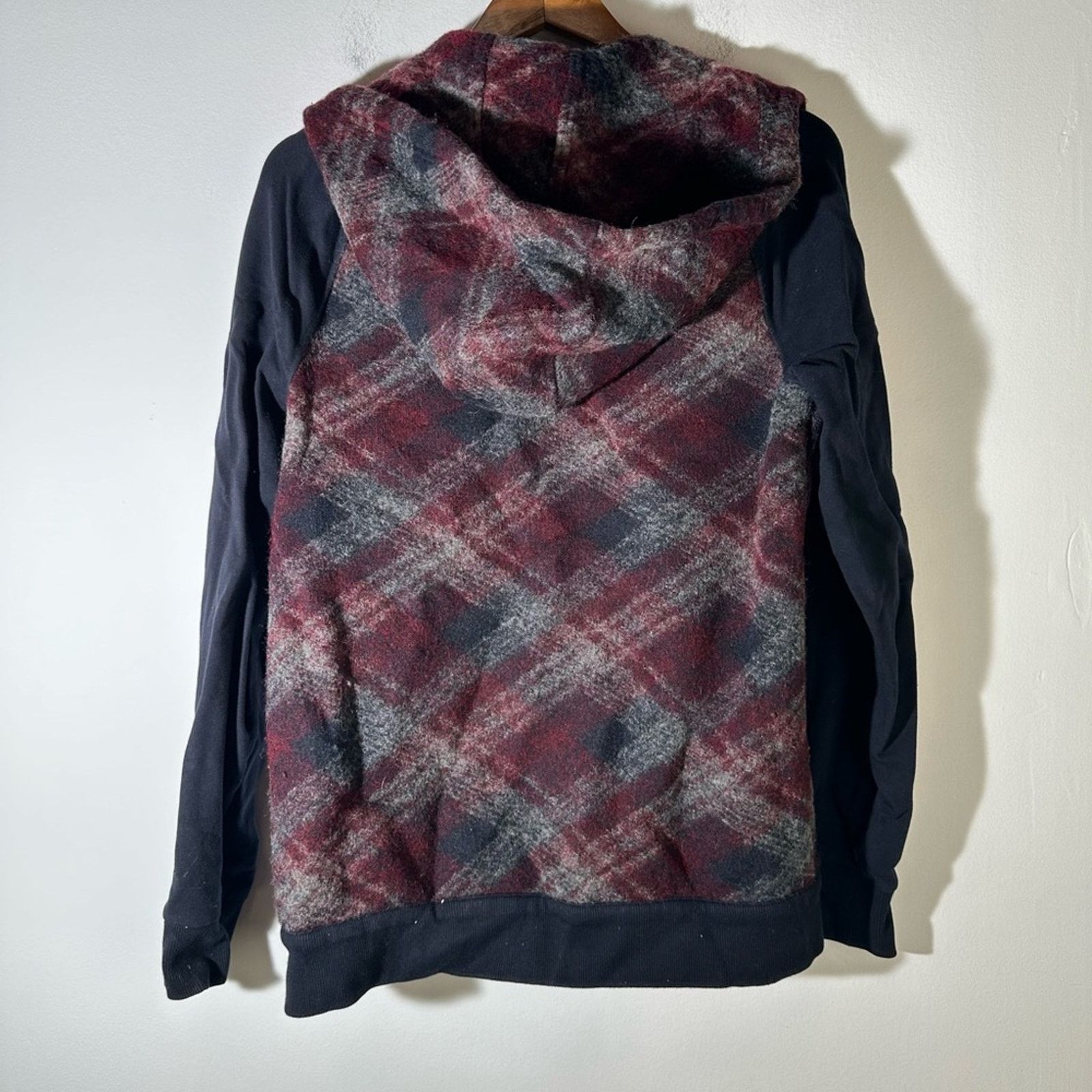 Armani Exchange Armani Exchange Wool Plaid Bomber Jacket Size M / US 6-8 / IT 42-44 - 5 Thumbnail
