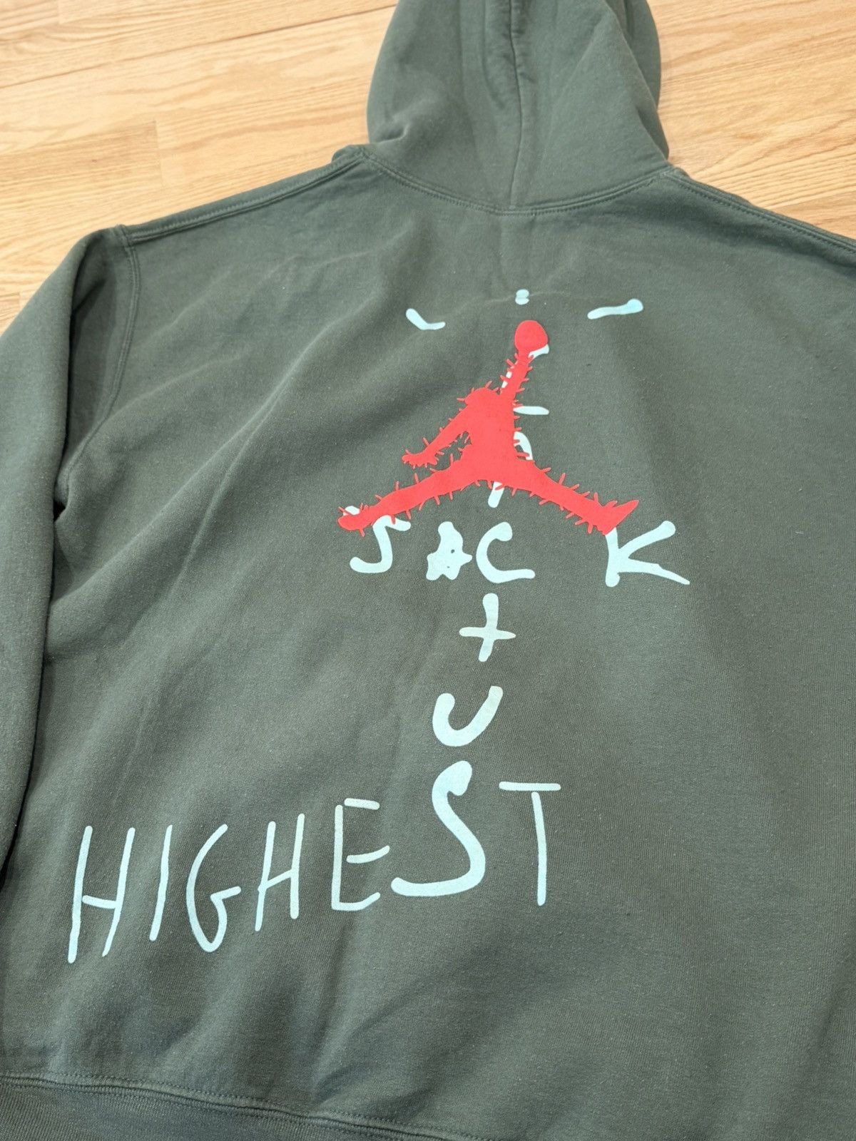 Nike × Travis Scott Travis Scott x Nike Air Olive Hoodie Medium Size US M / EU 48-50 / 2 - 5 Thumbnail
