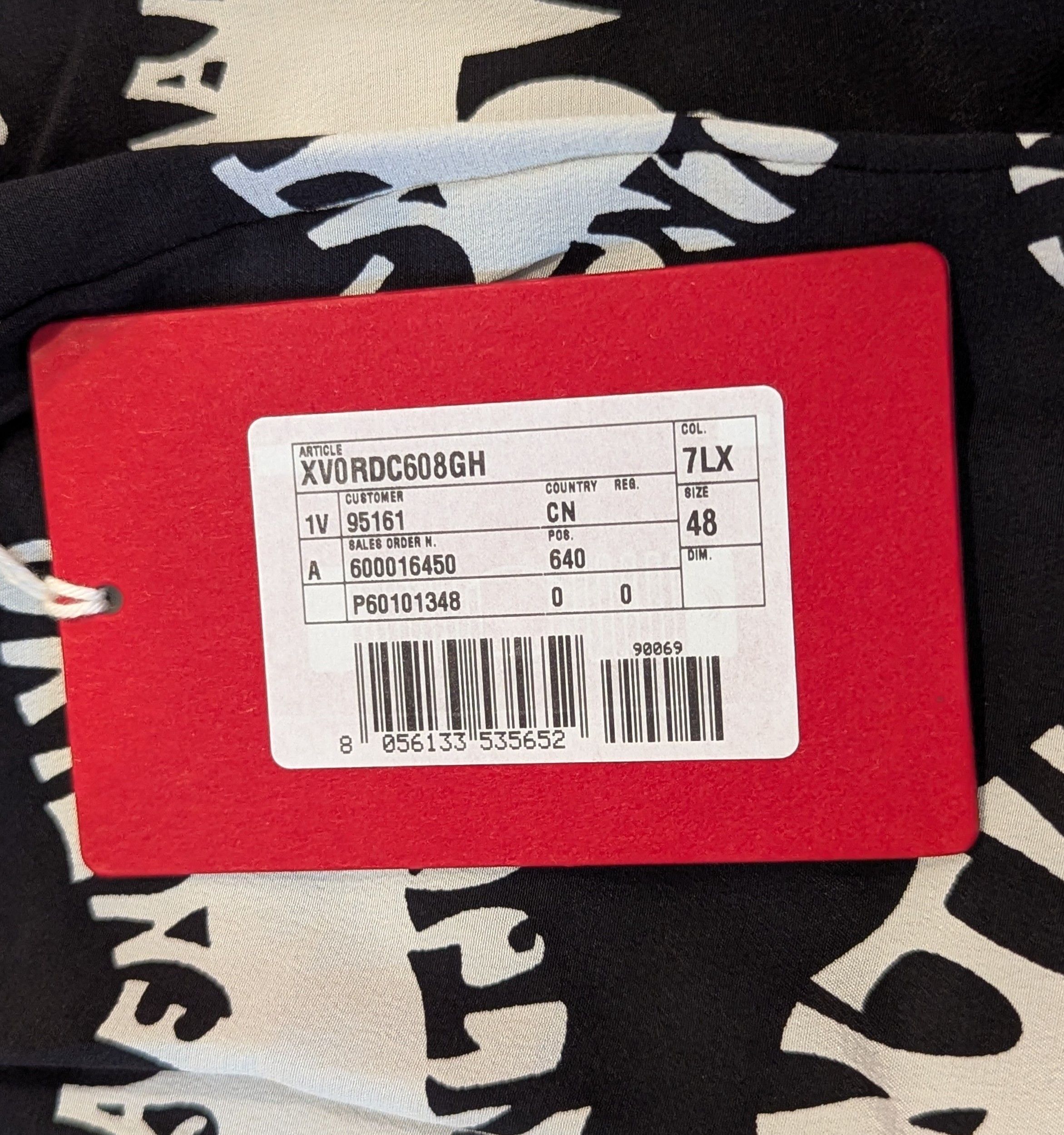 Valentino Valentino Logo Cotton Bermuda Shorts Black/White 48 US 32 Size US 32 / EU 48 - 7 Thumbnail