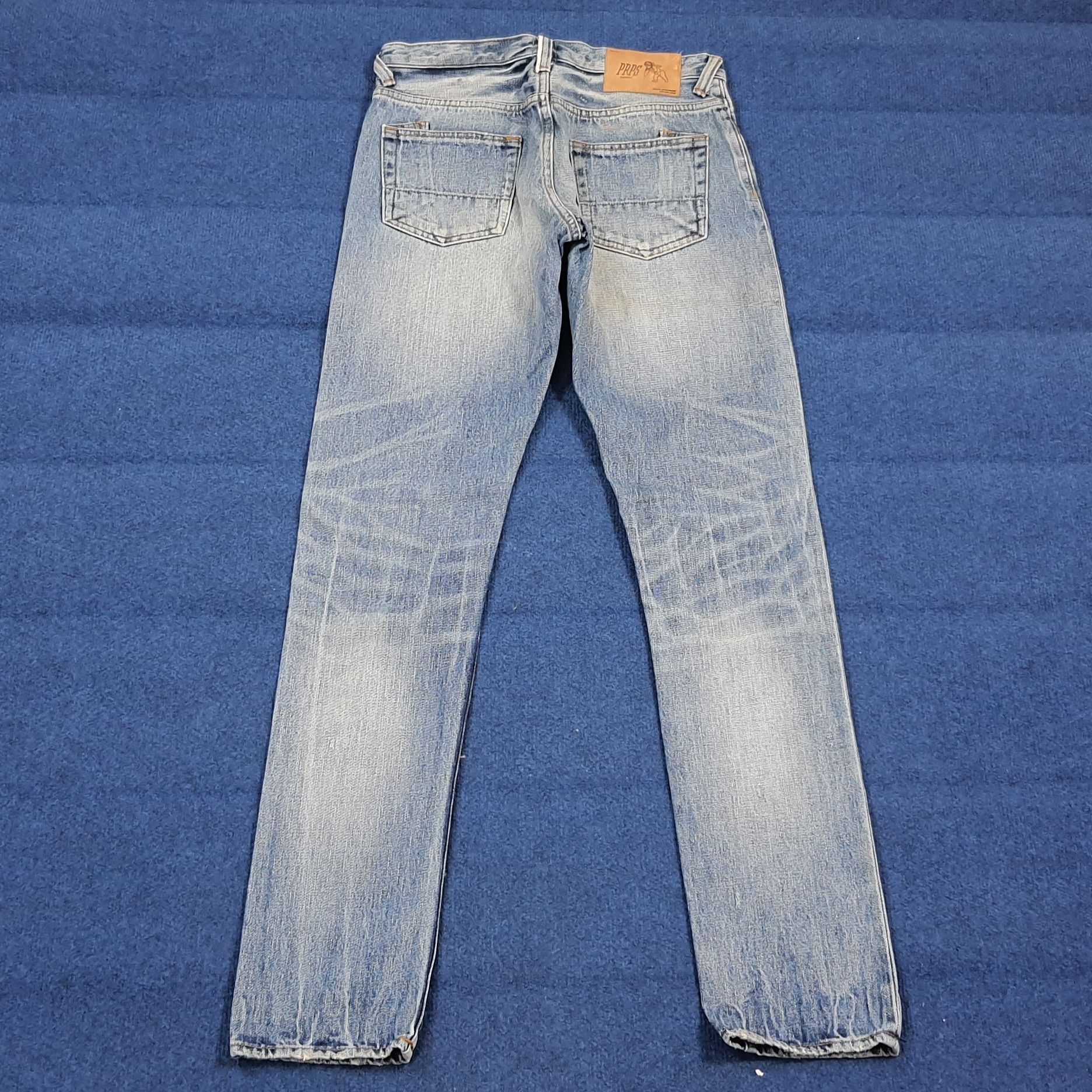Prps Vintage PRPS Selvedge Camo Pocket Distressed Jeans C297N16 Size US 31 - 1 Thumbnail