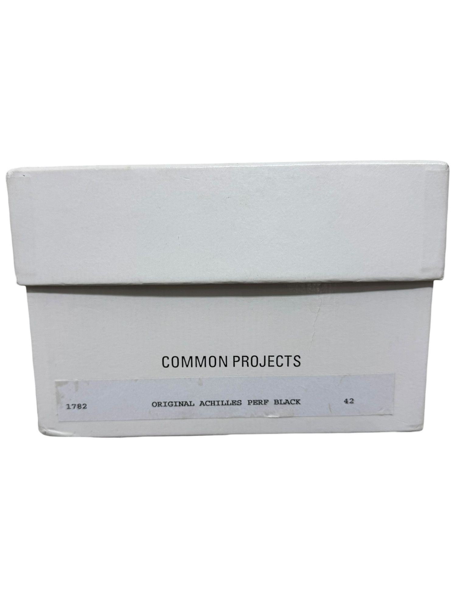 Common Projects Common Projects Black Perforated Achillies Low Mens 9 Size US 9 / EU 42 - 8 Thumbnail
