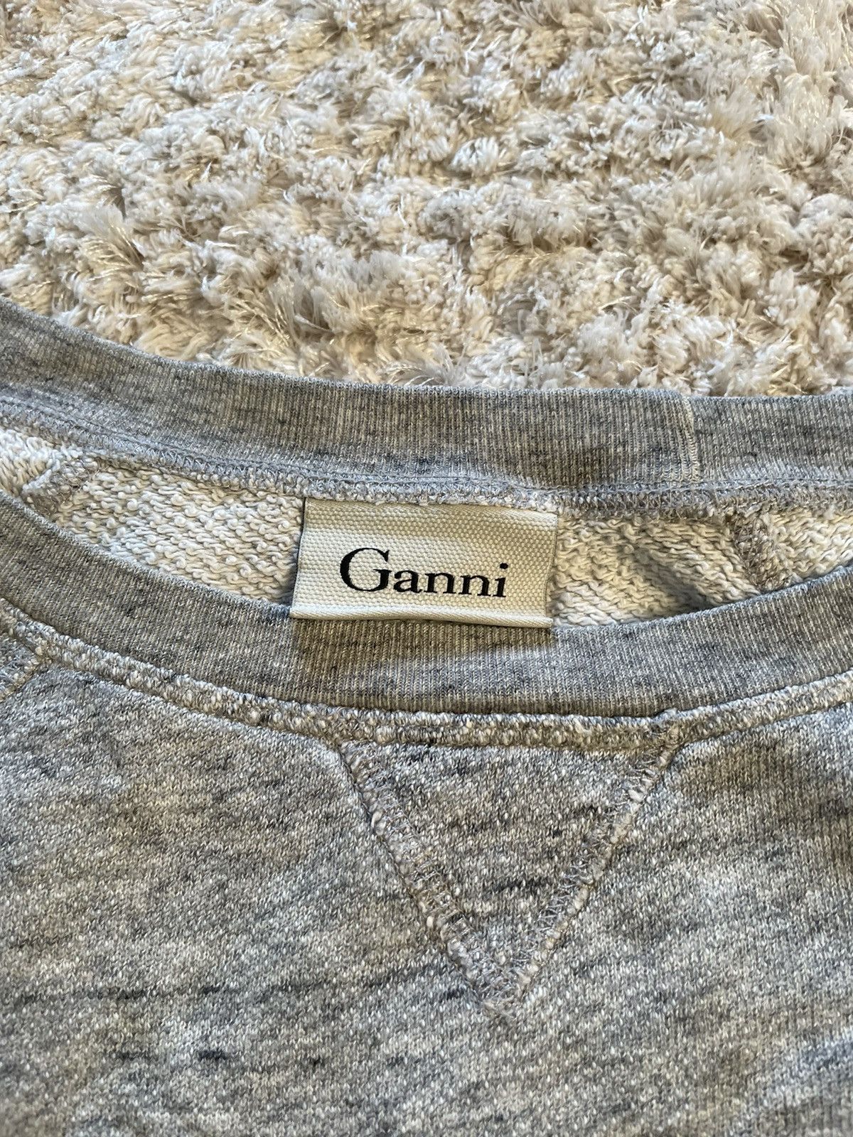 Ganni × Vintage 💎 Ganni Melange Sweater S Size S / US 4 / IT 40 - 2 Thumbnail