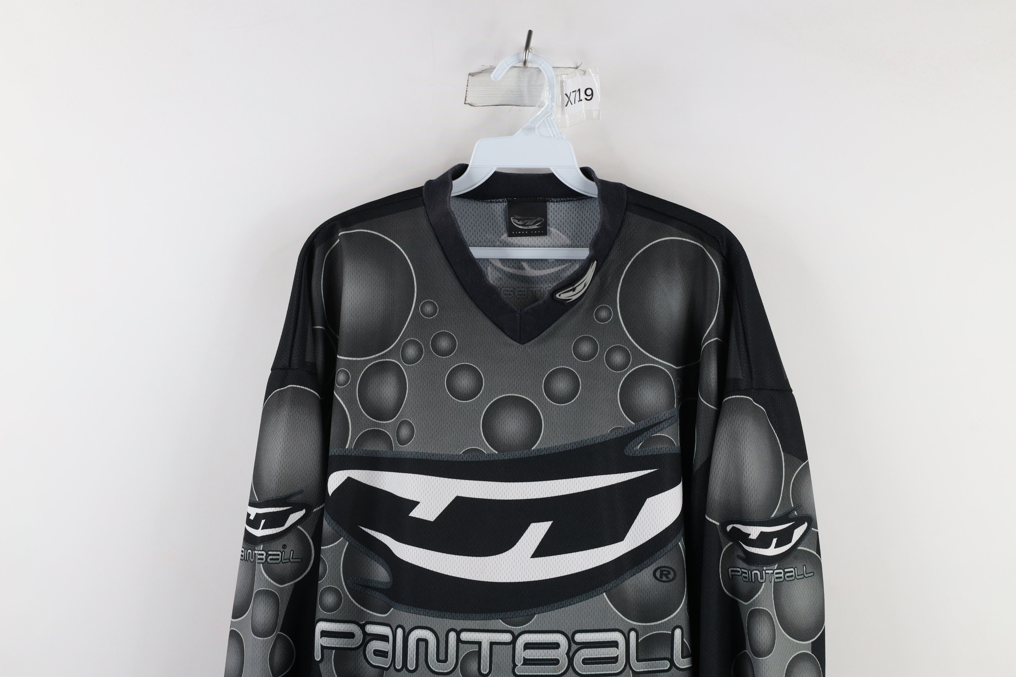 Vintage 90s JT Paintball All Over Print Jersey T-Shirt