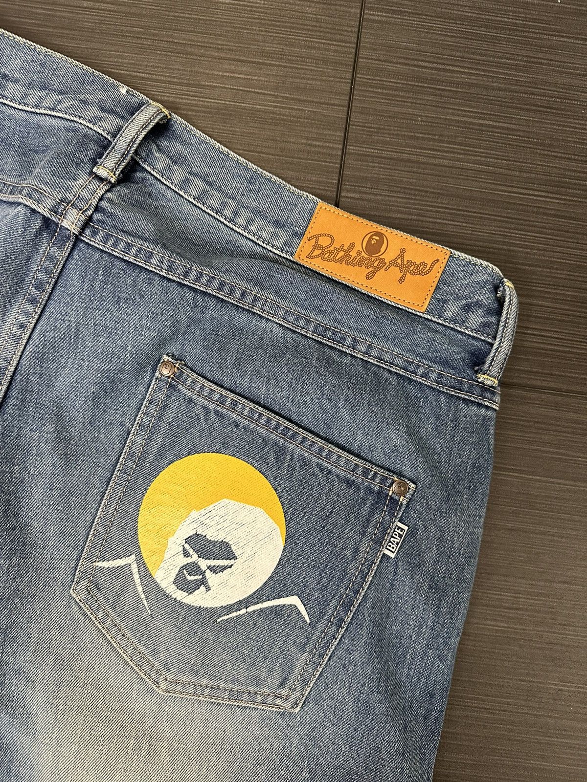 Bape Shadow Bape Loose Fit Denim Size US 34 / EU 50 - 6 Thumbnail
