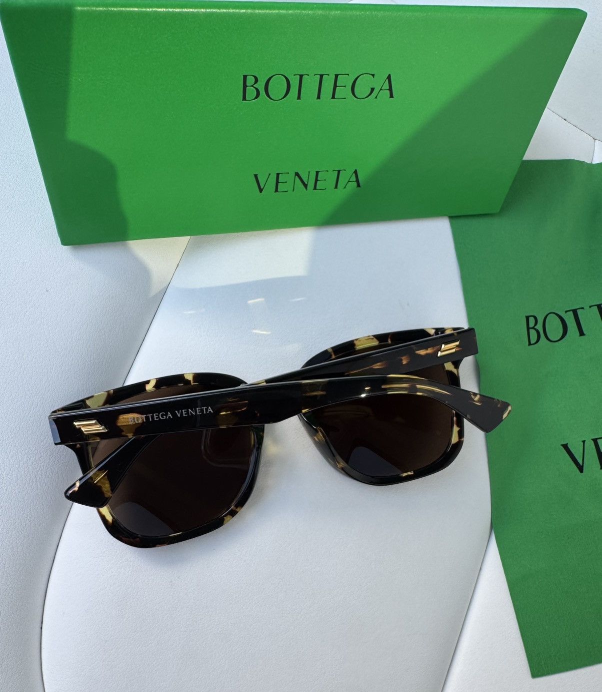 Other BOTTEGA VENETA Sunglasses BV 1095SA 002 Size ONE SIZE - 4 Thumbnail
