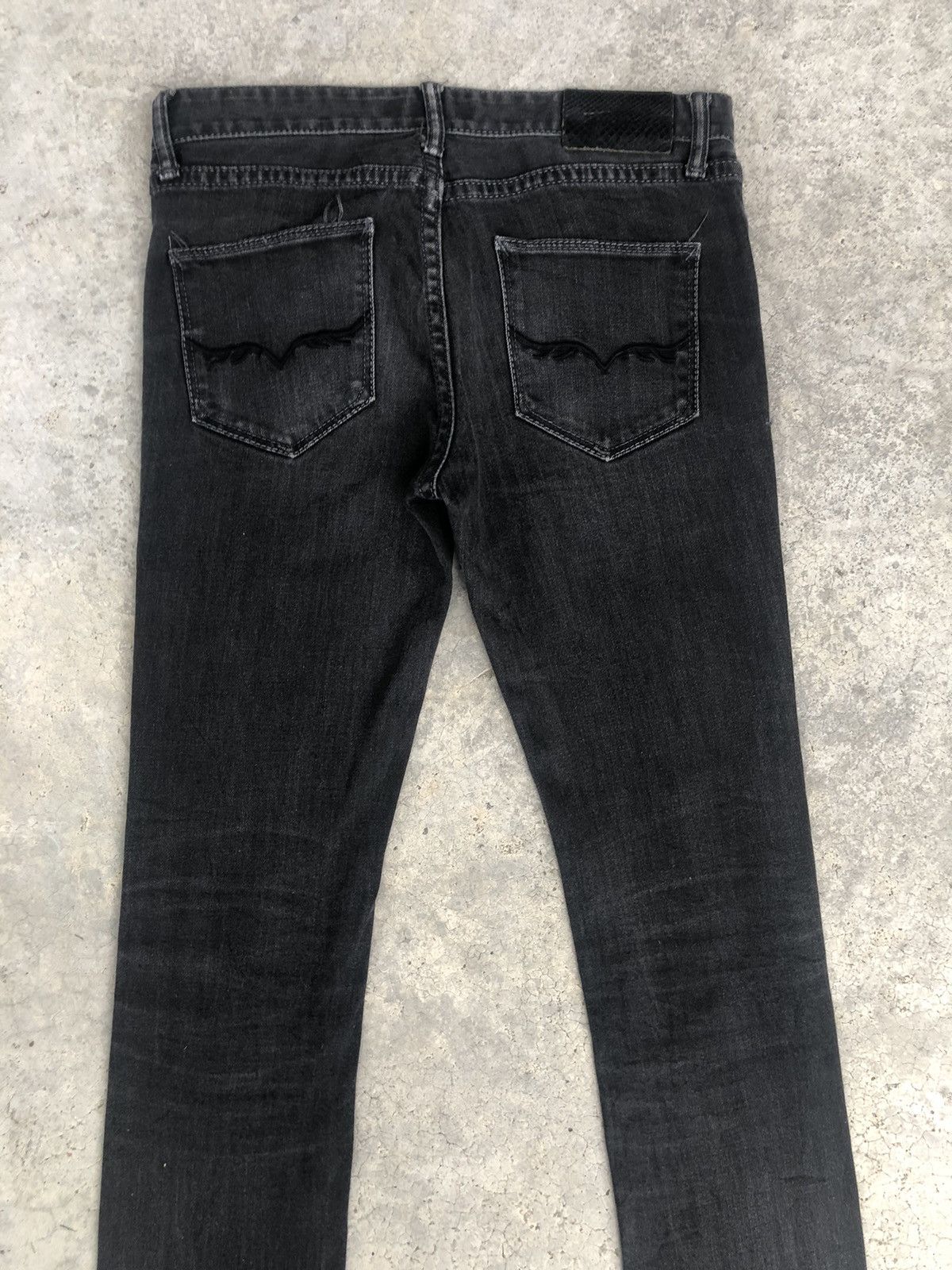 GOSTAR DE FUGA Fuga Distressed Denim Skinny Jeans Size US 30 / EU 46 - 10 Thumbnail