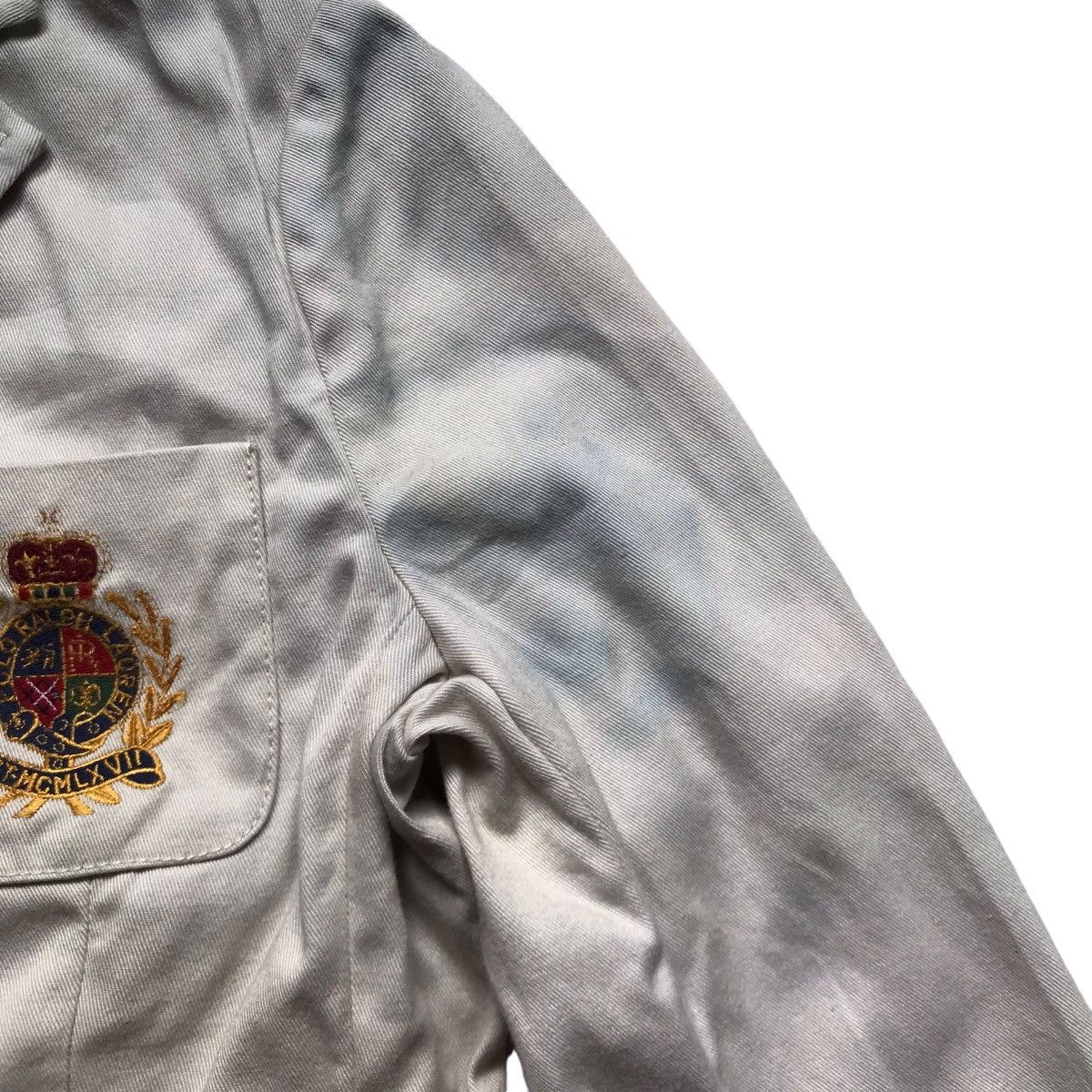 Lo Life × Polo Ralph Lauren × Ralph Lauren Vintage 90s Polo Ralph Lauren Nautical Flag Classic Jacket Size S / US 4 / IT 40 - 8 Thumbnail