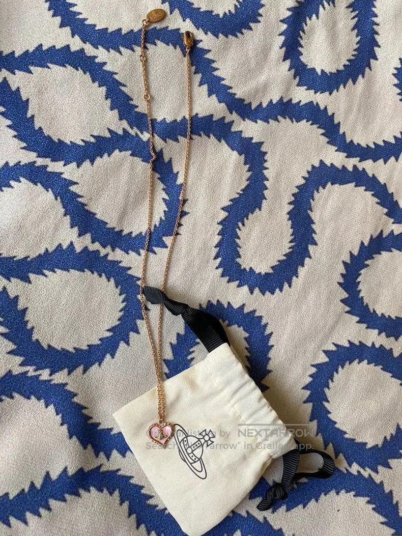 Vivienne Westwood Vivienne Westwood Pink Heart Necklace . Size ONE SIZE - 3 Thumbnail