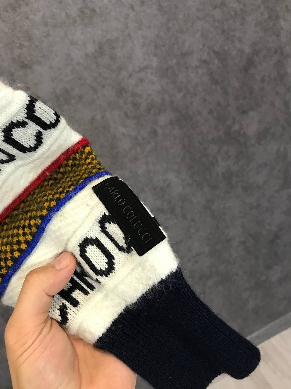 Carlo Colucci Carlo Colucci monogram coogi style sweater Size US S / EU 44-46 / 1 - 5 Thumbnail