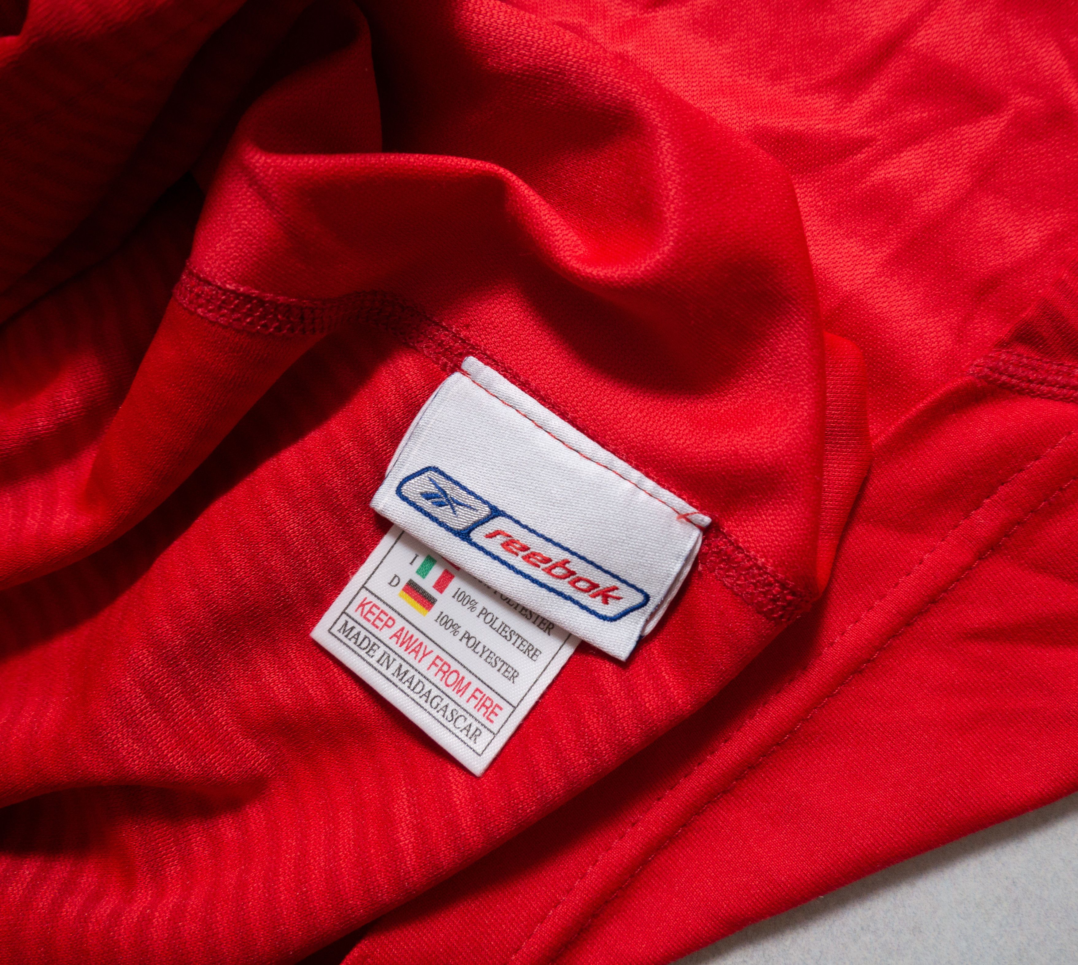 Reebok Vintage 00s Reebok x Liverpool FC 03-04 Soccer Jersey Size US XXL / EU 58 / 5 - 3 Thumbnail