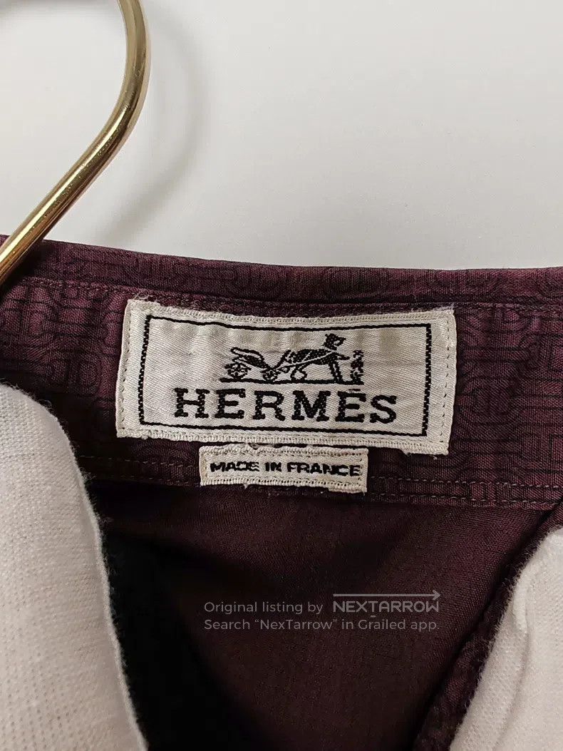 Hermes Hermes size 38 Men's Full Print Shirt Size US XXS / EU 40 - 3 Thumbnail