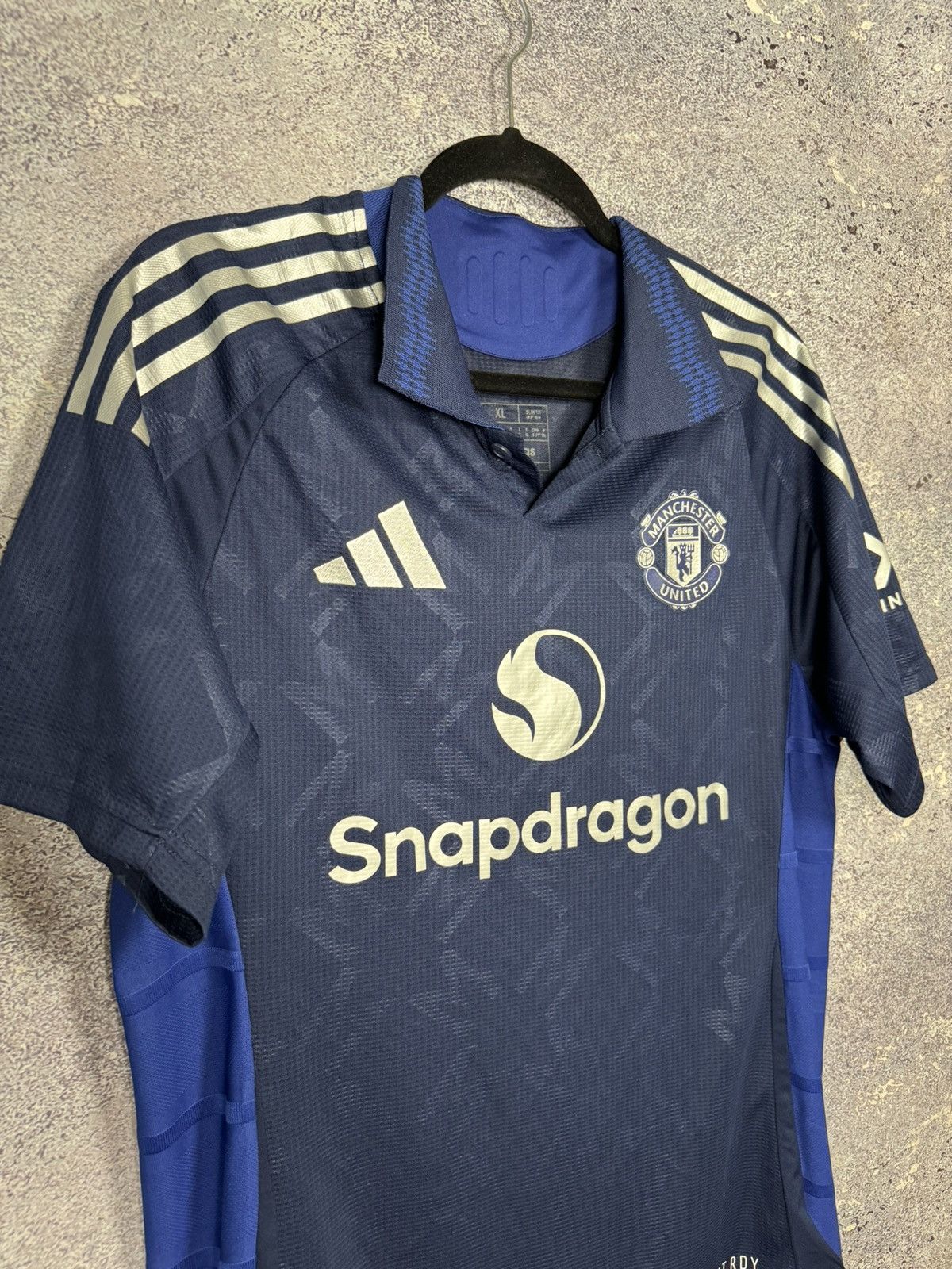Other Manchester United 2024/25 Away Soccer Jersey Blokcore Size US XL / EU 56 / 4 - 7 Thumbnail
