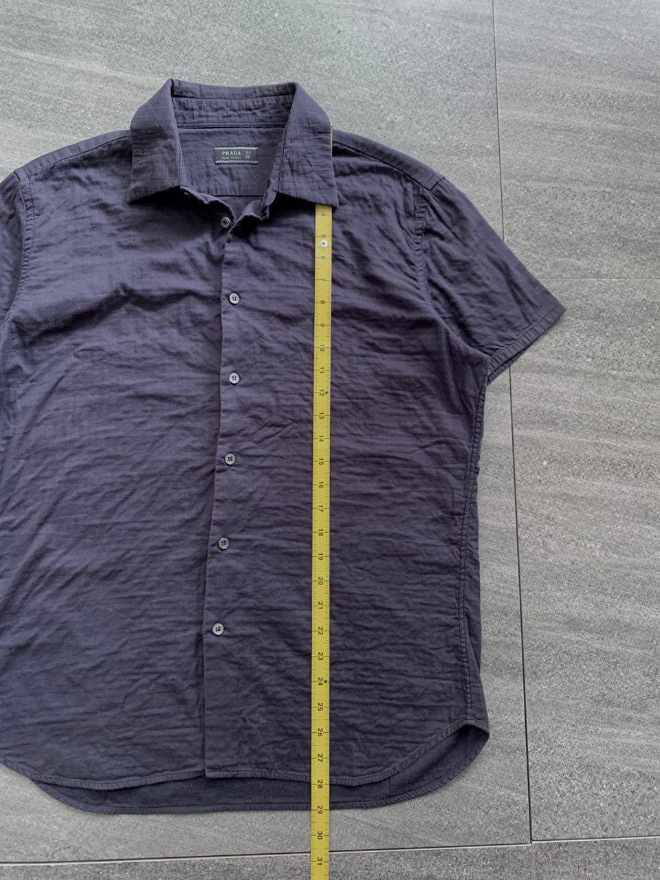 Prada FREE TAX! Soft Pleated SS Shirt Size US M / EU 48-50 / 2 - 10 Thumbnail