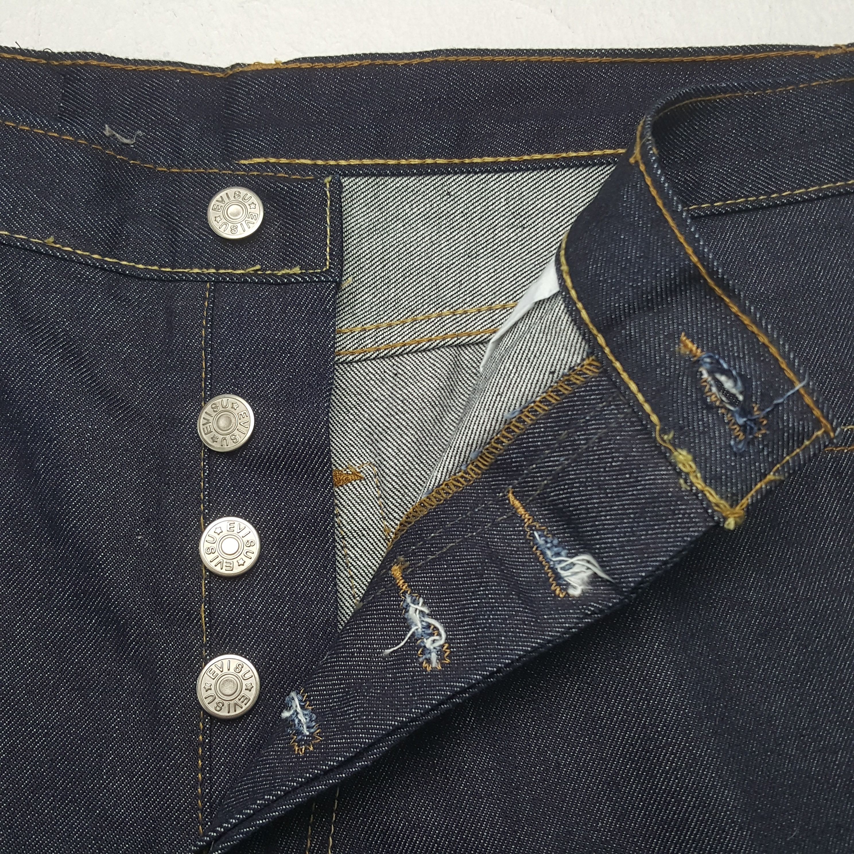 Japanese Brand Vintage Evisu Japanese Brand Daicock Denim Jeans C280N26 Size US 34 / EU 50 - 7 Thumbnail