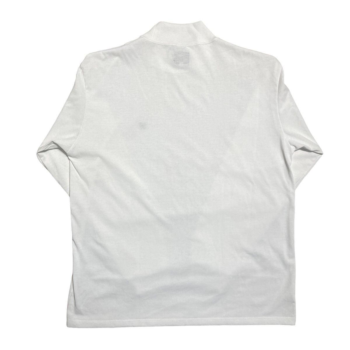 Needles Long Sleeve High Neck Polyester Tshirt White Size US L / EU 52-54 / 3 - 2 Thumbnail