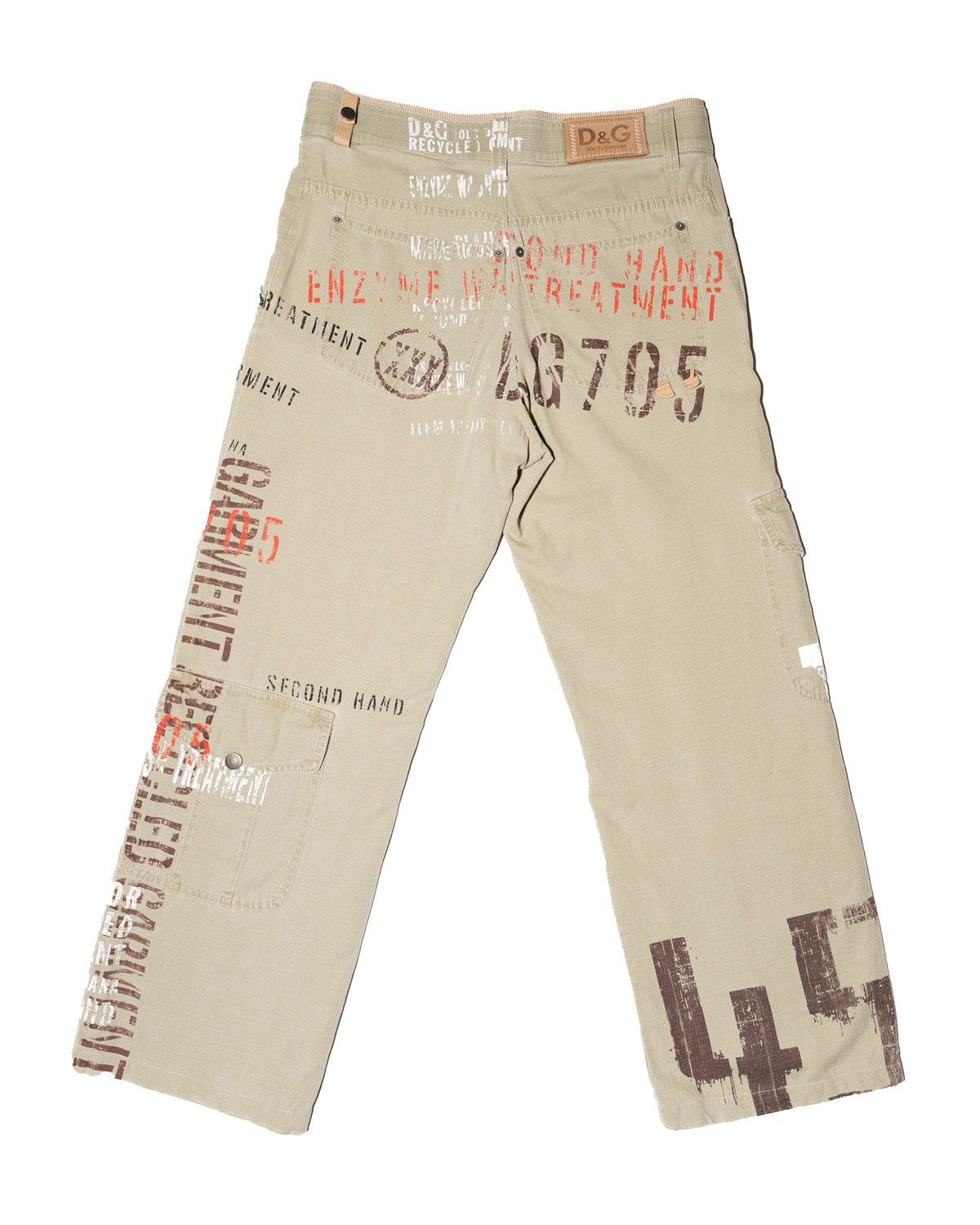 Dolce & Gabbana SS2005 Dolce & Gabbana Cargo Pants Size US 34 / EU 50 - 2 Thumbnail
