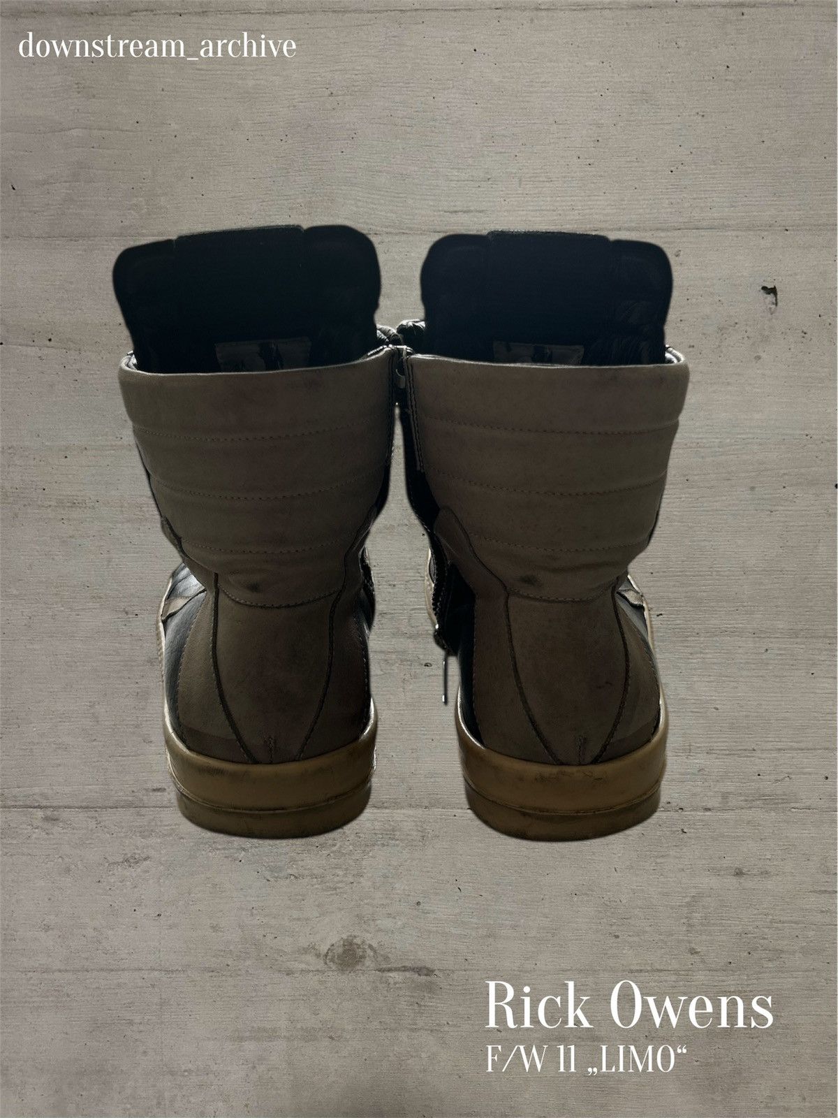 Rick Owens Rick Owens Geobasket short Tongue Size US 10 / EU 43 - 4 Thumbnail
