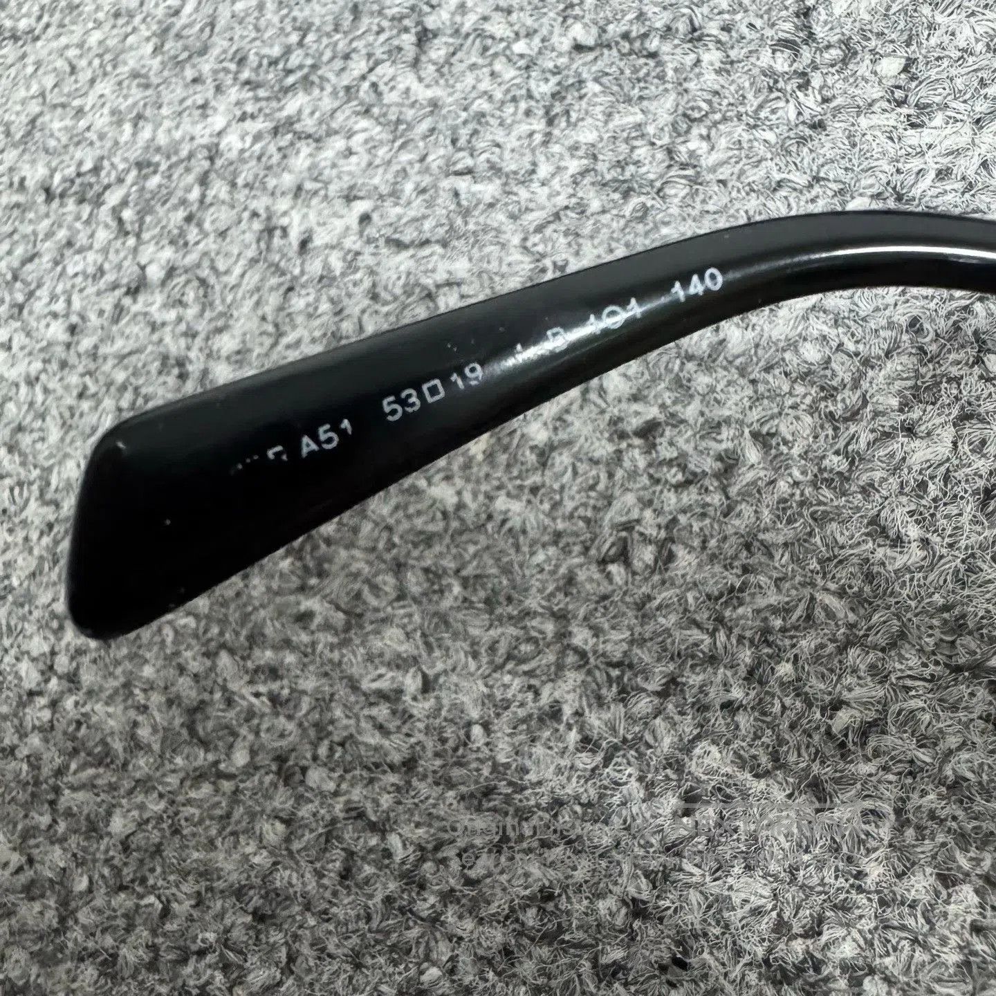 Prada Prada Triangle Logo Black Eyeglass Frame. Size ONE SIZE - 4 Thumbnail