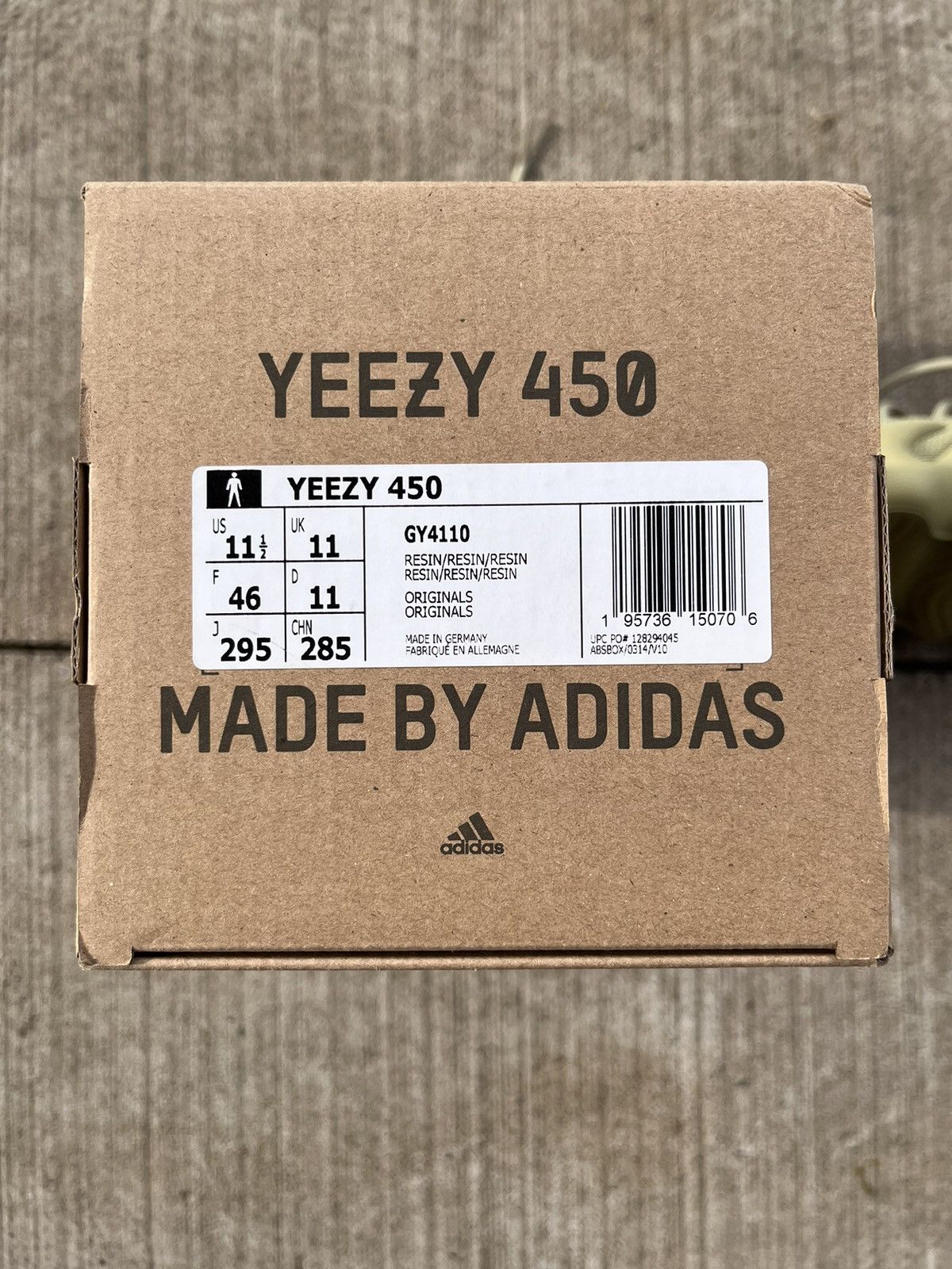 Kanye West × Yeezy YZY 450 RESIN Size US 11.5 / EU 44-45 - 5 Thumbnail