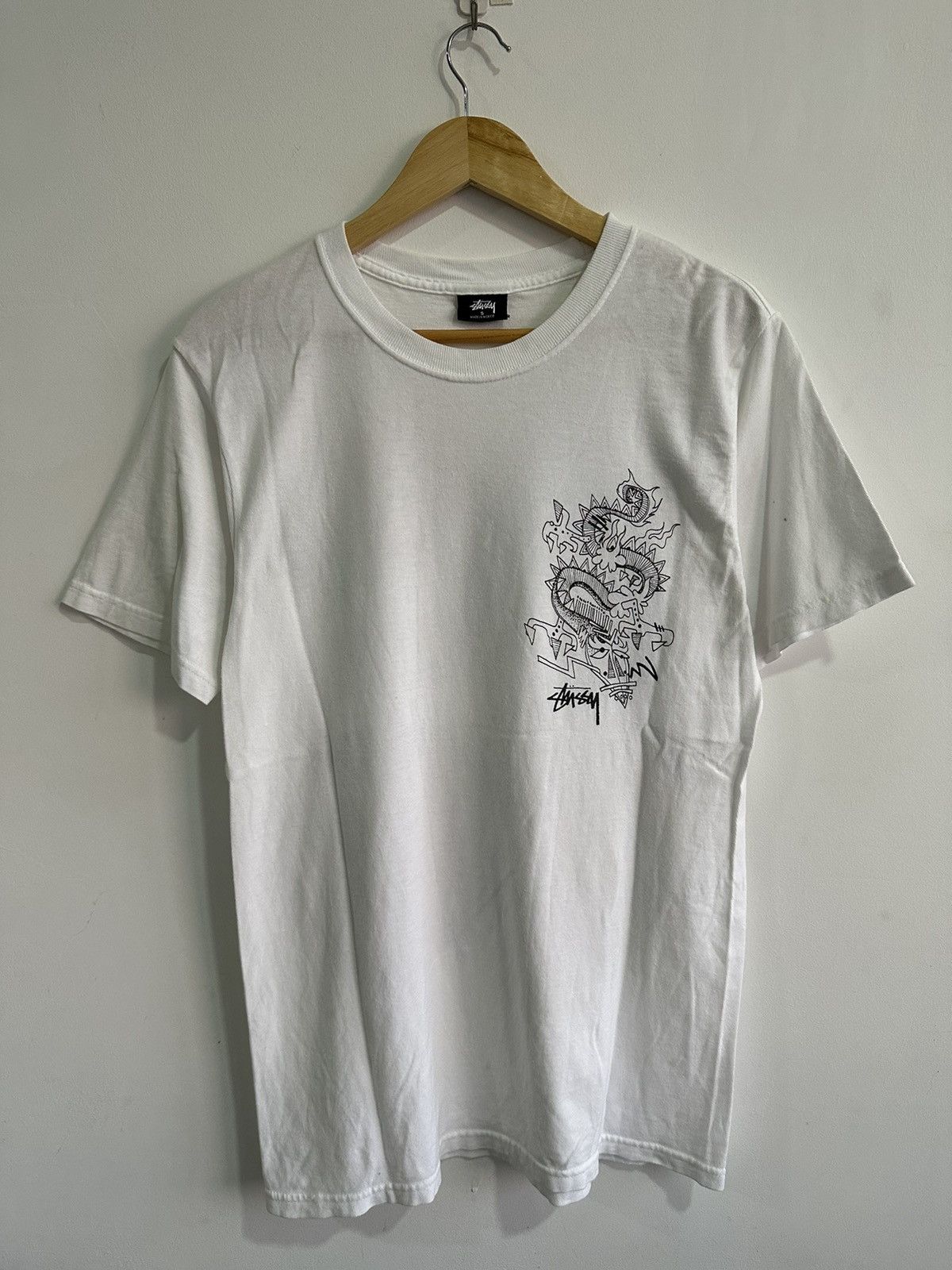 Stussy × Vintage Vintage Stussy Funky Tribe Streetwear Rare Tshirt Size US M / EU 48-50 / 2 - 2 Thumbnail
