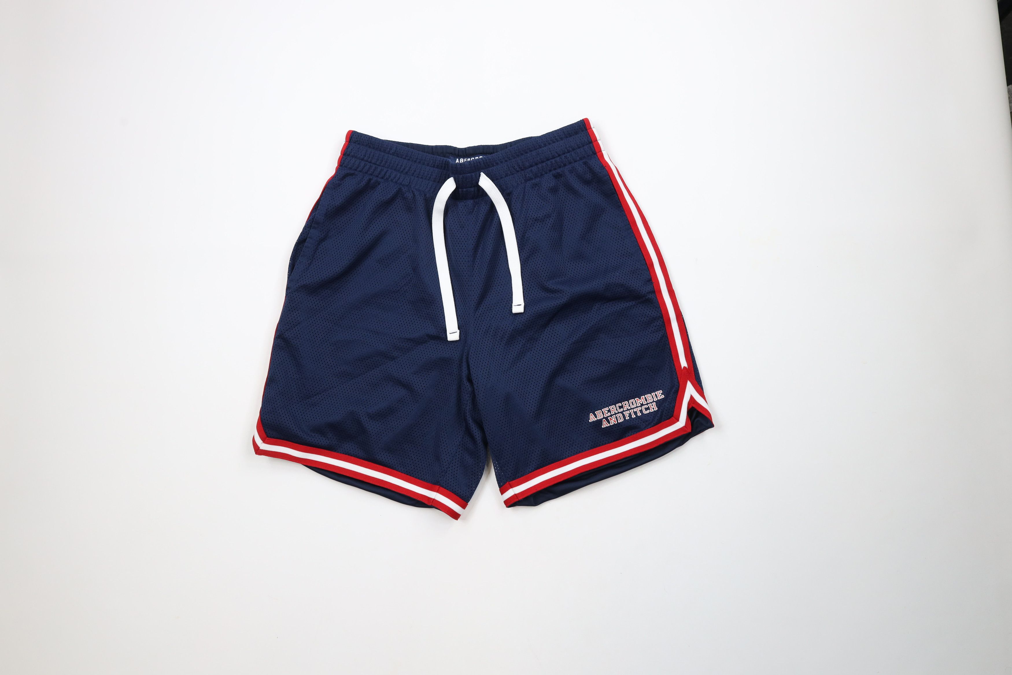 Abercrombie & Fitch × Vintage Vintage 90s Y2K Abercrombie & Fitch Mesh Basketball Shorts Size US 30 / EU 46 - 1 Thumbnail
