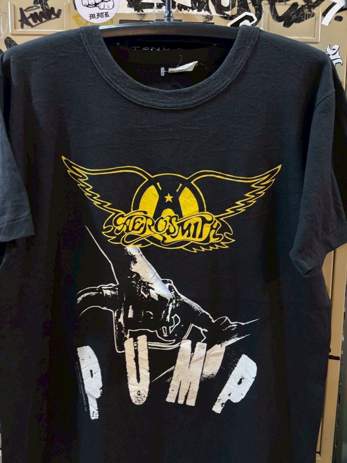 Aerosmith Vintage Aerosmith 1989’s Size US L / EU 52-54 / 3 - 3 Thumbnail