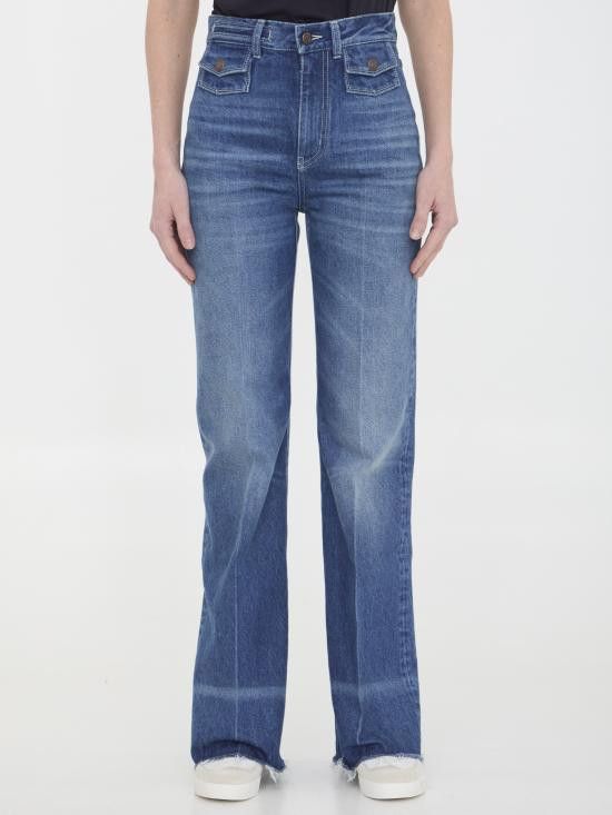 Chloe CHLOE Women Denim Pants CH25SDP03158 BLUE Size 28" / US 6 / IT 42 - 1 Thumbnail