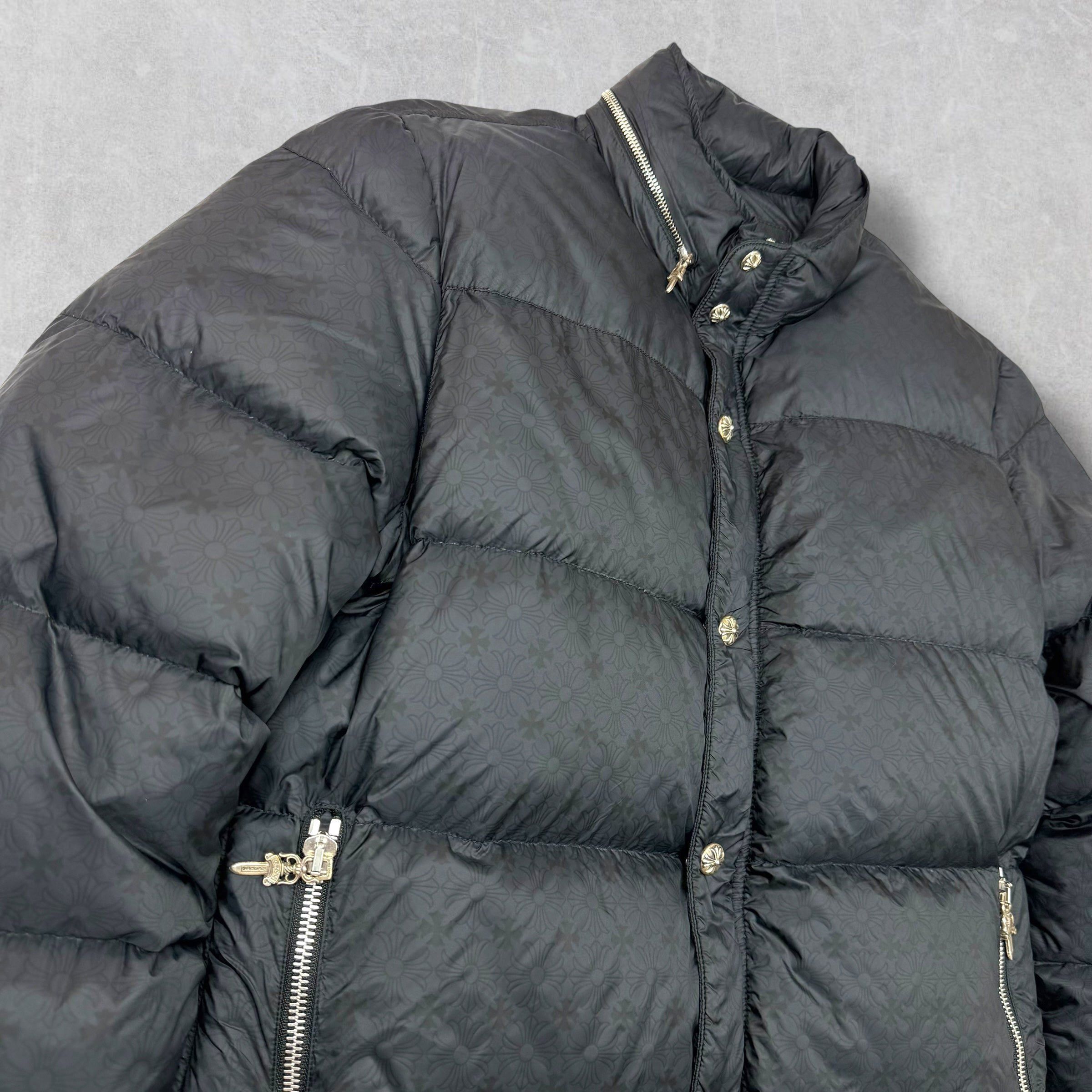 Chrome Hearts Chrome Hearts Black Monogram Puffer Down Jacket XL Size US XL / EU 56 / 4 - 3 Thumbnail