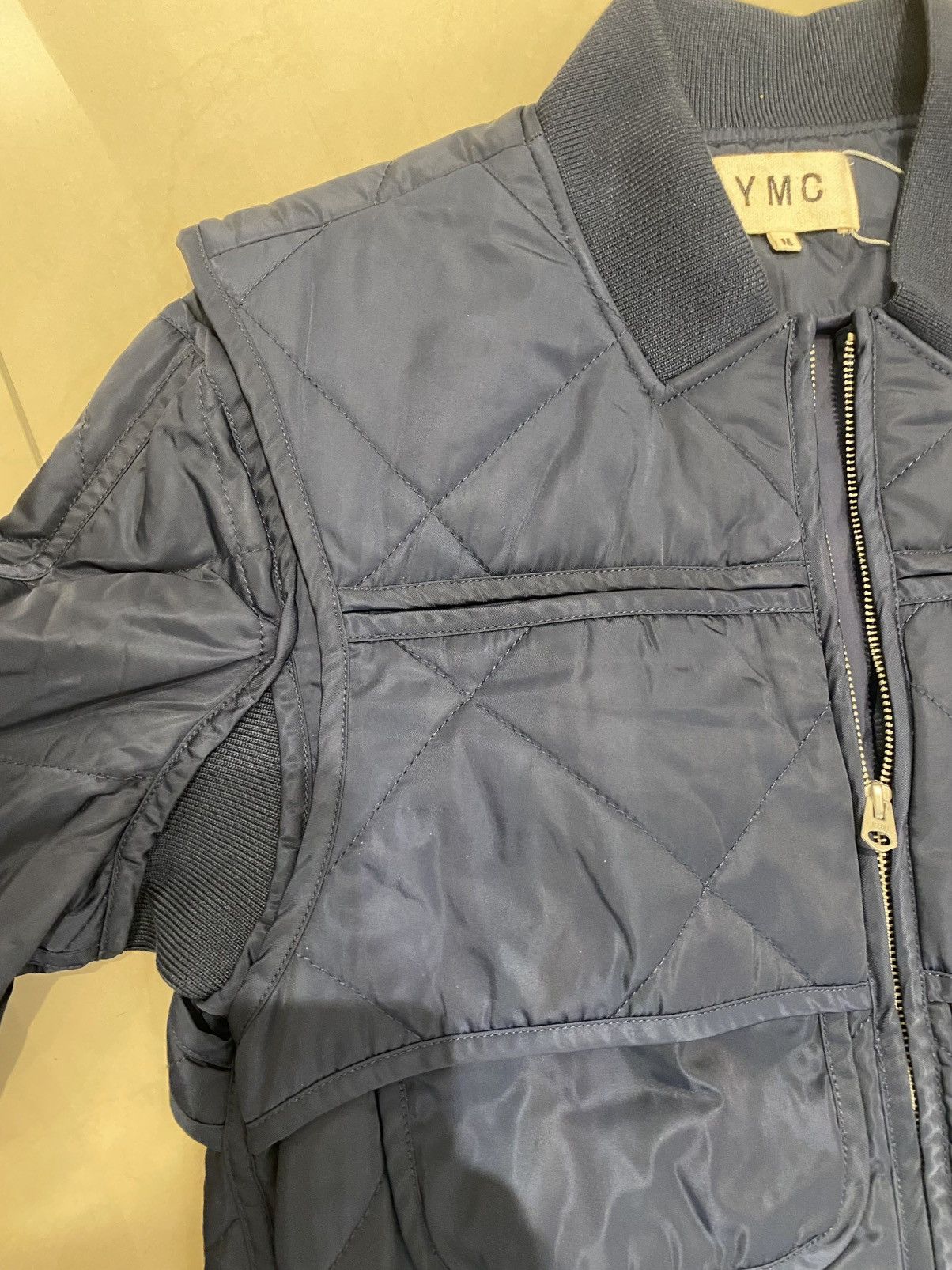 YMC YMC FW15 Quilted Bomber Jacket Size M Size US M / EU 48-50 / 2 - 4 Thumbnail