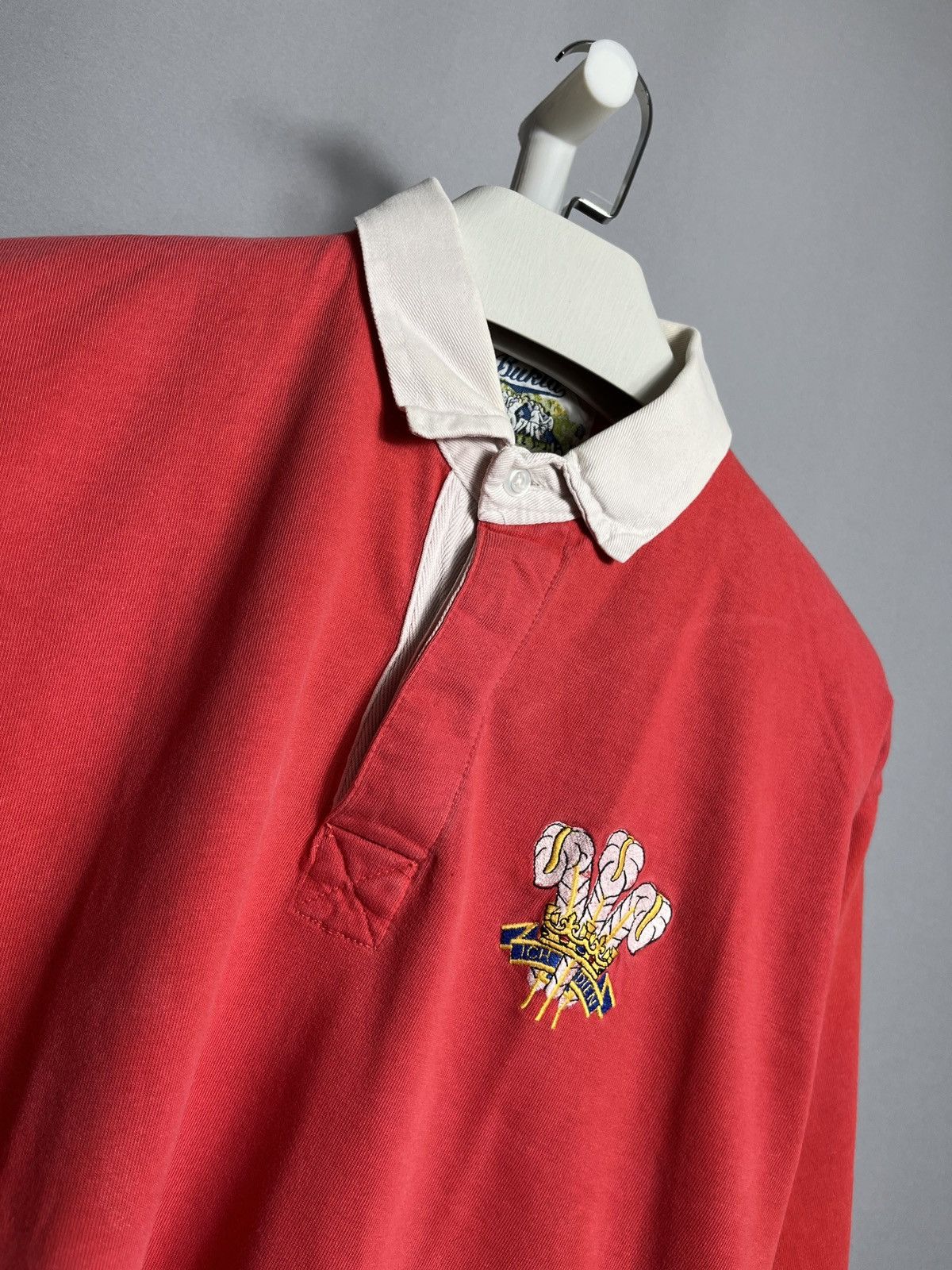 Sports Specialties Jersey Wales Rugby 1983-89 Bukta Vintage Red Polo Rare Size US M / EU 48-50 / 2 - 2 Thumbnail