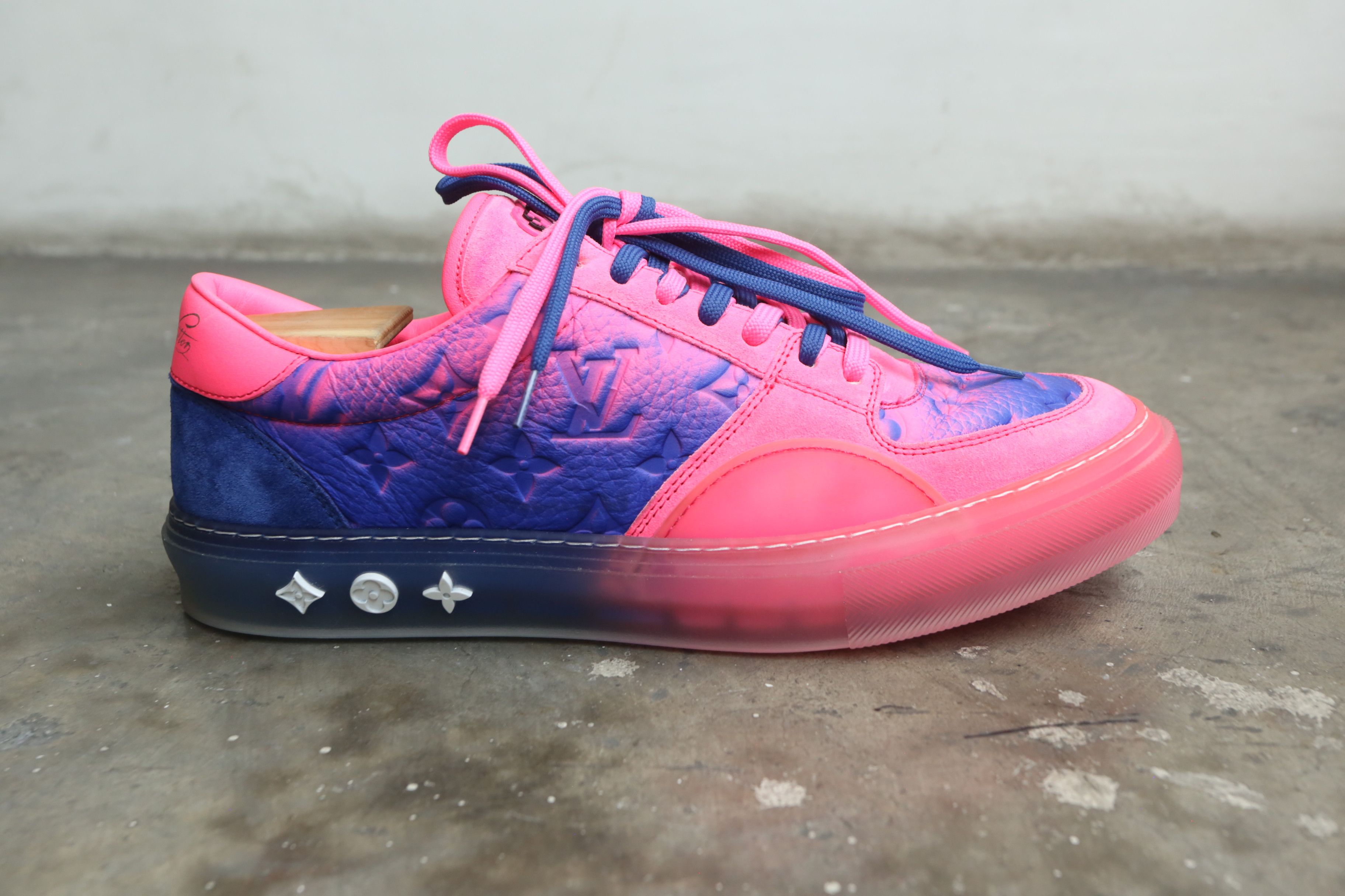 LV - VA - S/S 22 - Taurillon Illusion Ollie Sneakers