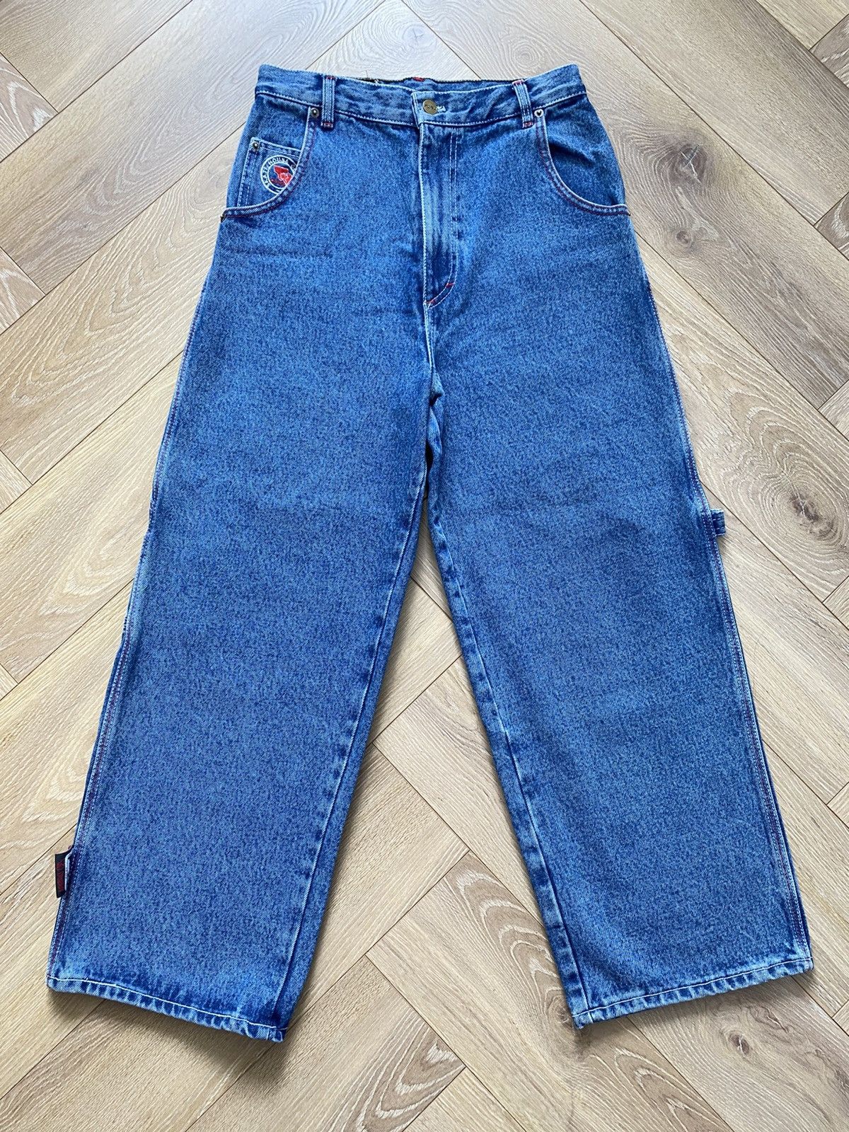 Fubu × Vintage Fubu Vintage Y2k Denim Jeans Pants Trousers Hiphop Drip Swag Size 26" / US 2 / IT 38 - 3 Thumbnail