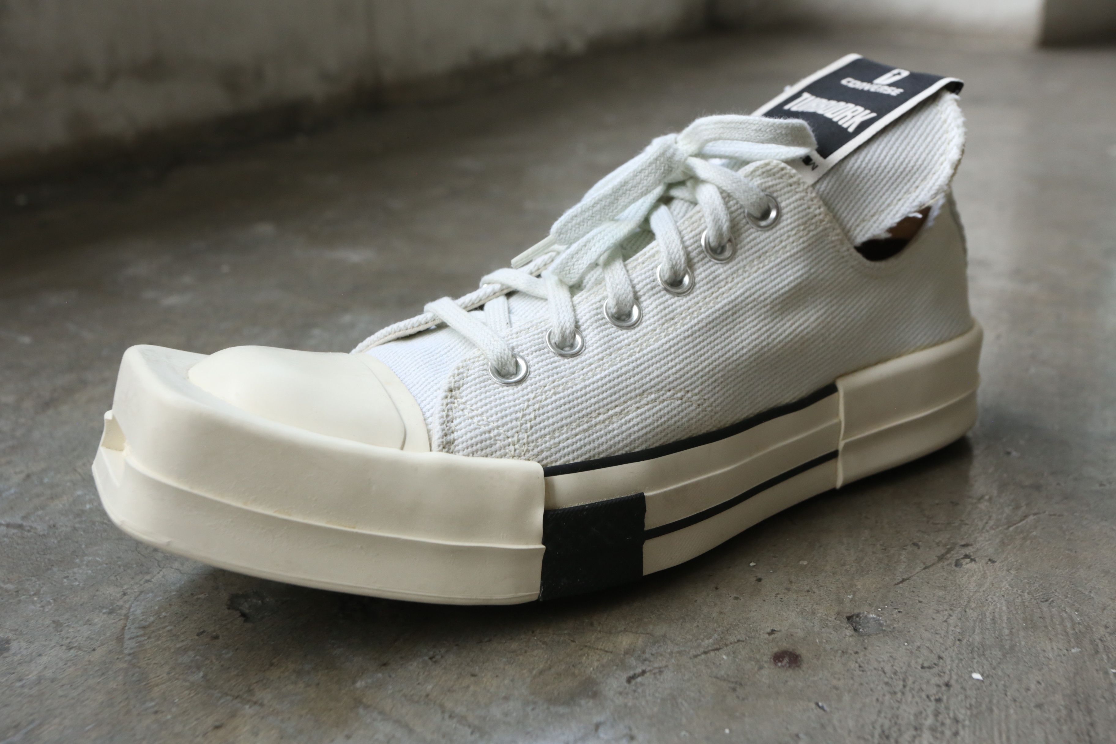 Converse × Rick Owens Drkshdw Converse - RO DRKSHDW - F/W 21 - TURBODRK Chuck 70 Ox Size US 8.5 / EU 41-42 - 10 Thumbnail