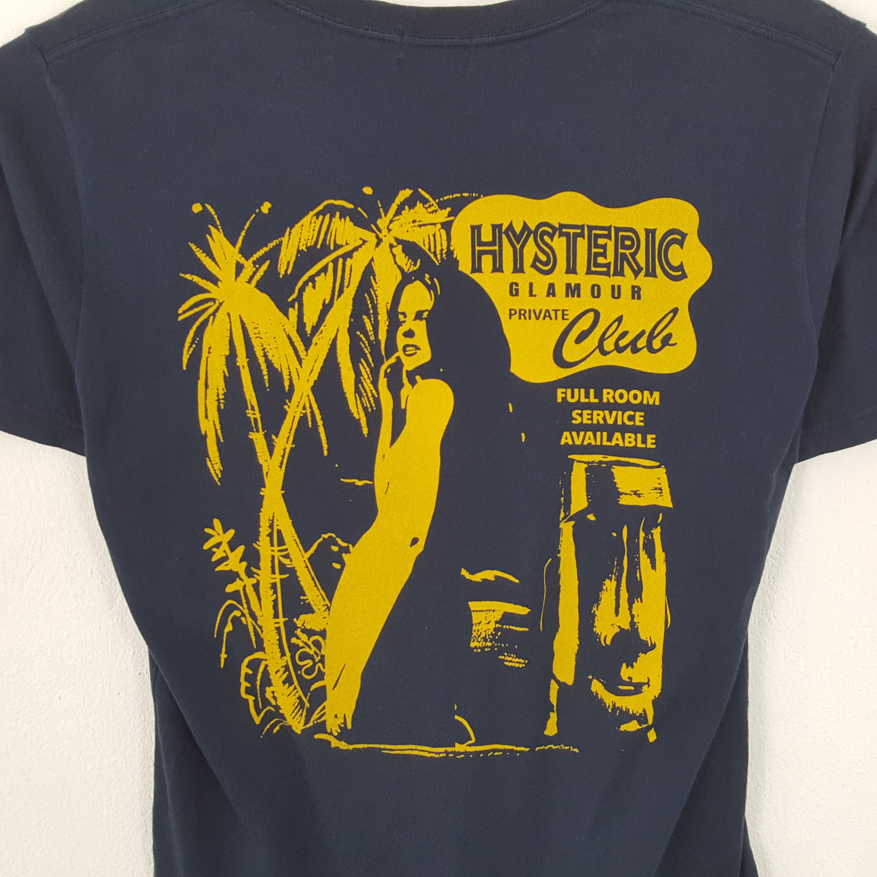 Hysteric Glamour HYSTERIC GLAMOUR Japanese Brand Streetwear Style Tshirt Size US S / EU 44-46 / 1 - 2 Thumbnail
