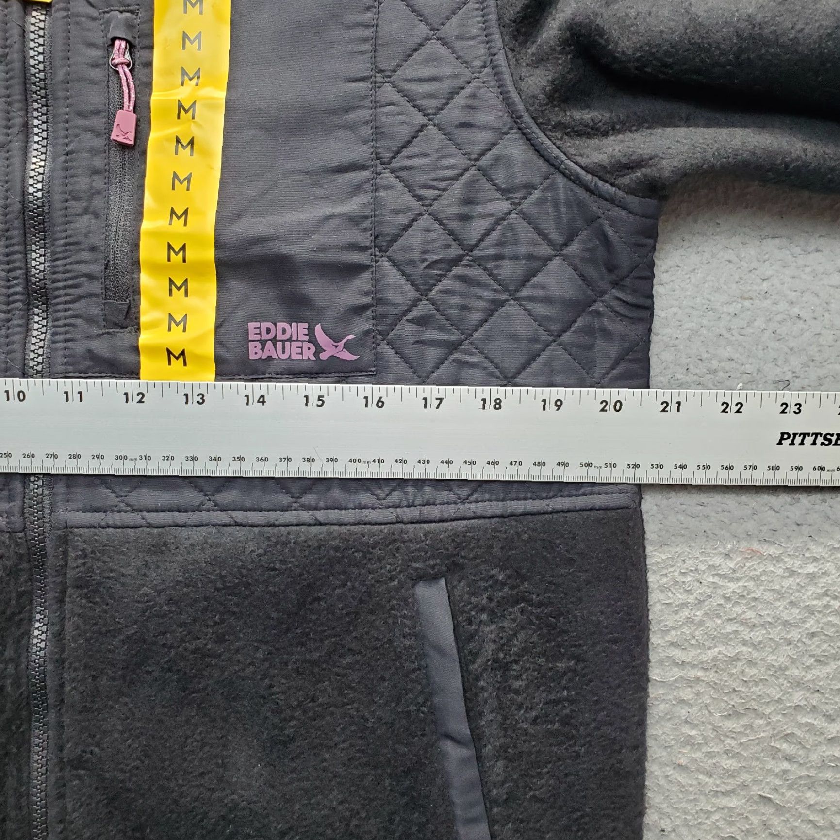 Eddie Bauer Eddie Bauer Zip Up Polar Fleece Jacket Womens M Black EB010877 Size M / US 6-8 / IT 42-44 - 4 Thumbnail