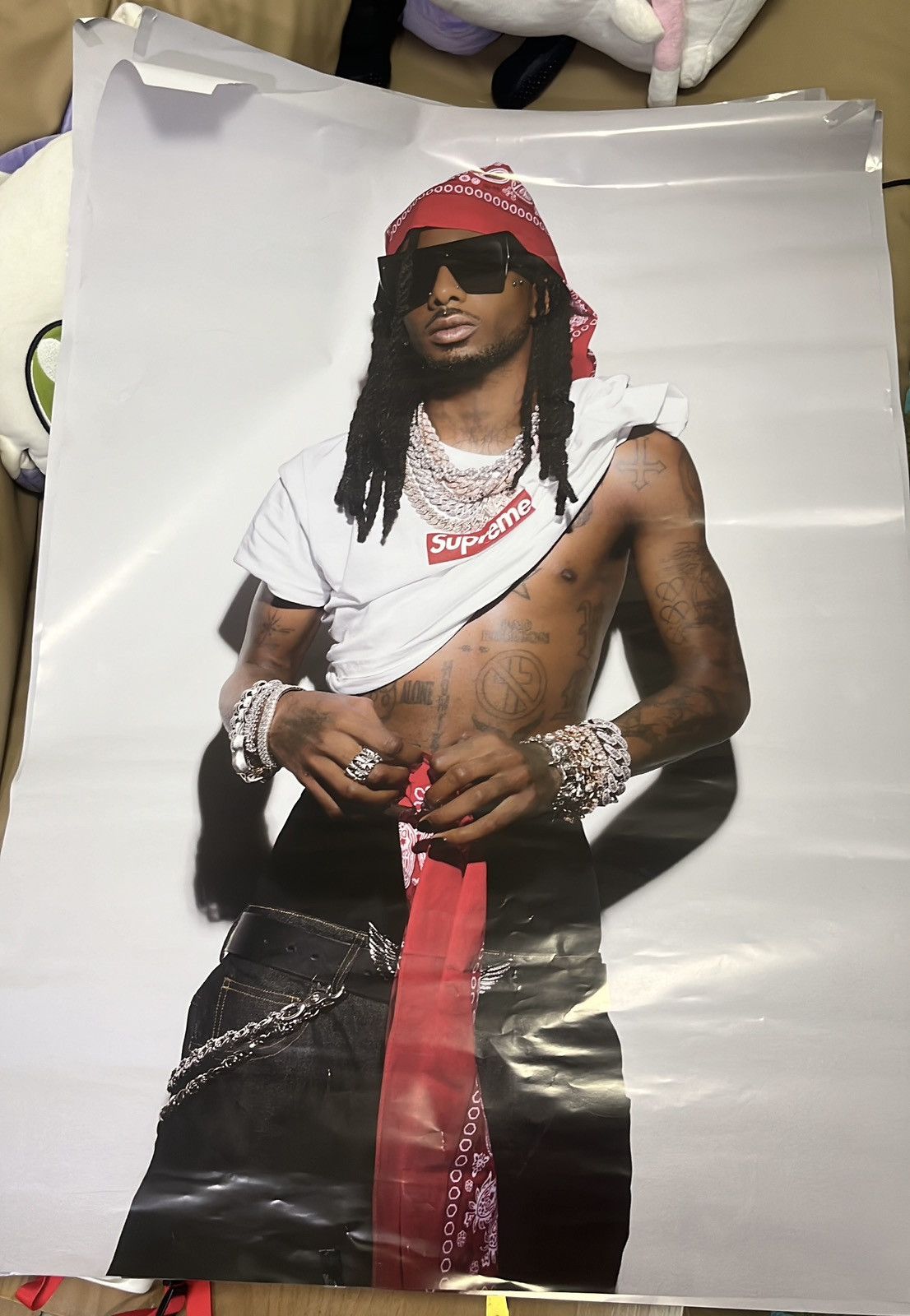 supreme Playboy carti ポスター 1枚