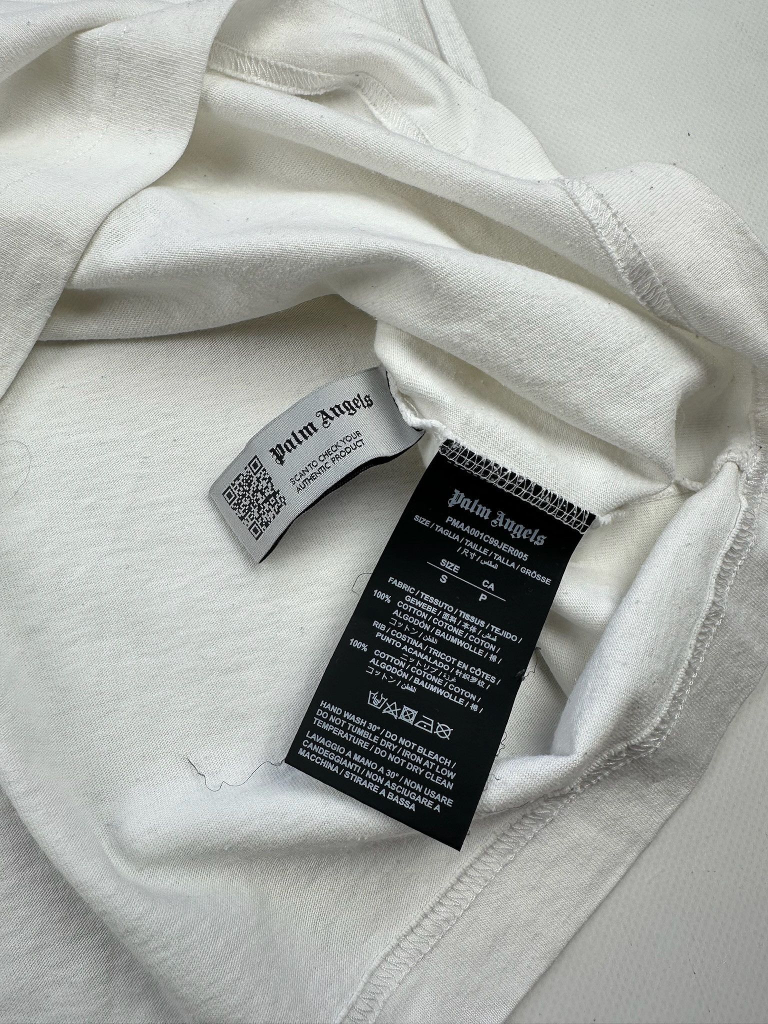 Palm Angels Palm Angels Logo Tee paris Size US S / EU 44-46 / 1 - 5 Thumbnail