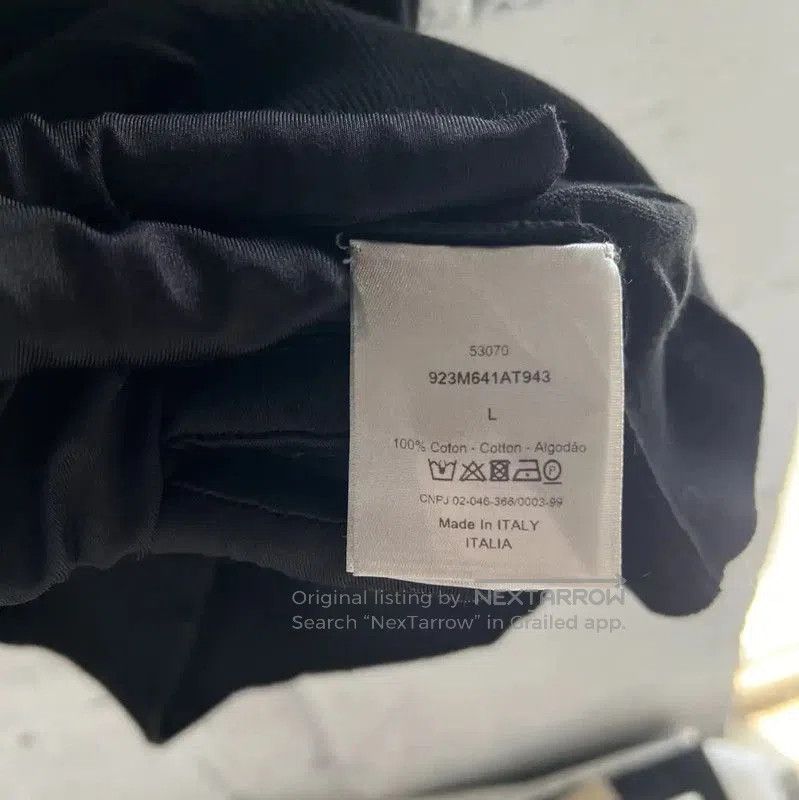 Dior Dior Black Cotton Women's T. Size L / US 10 / IT 46 - 5 Thumbnail