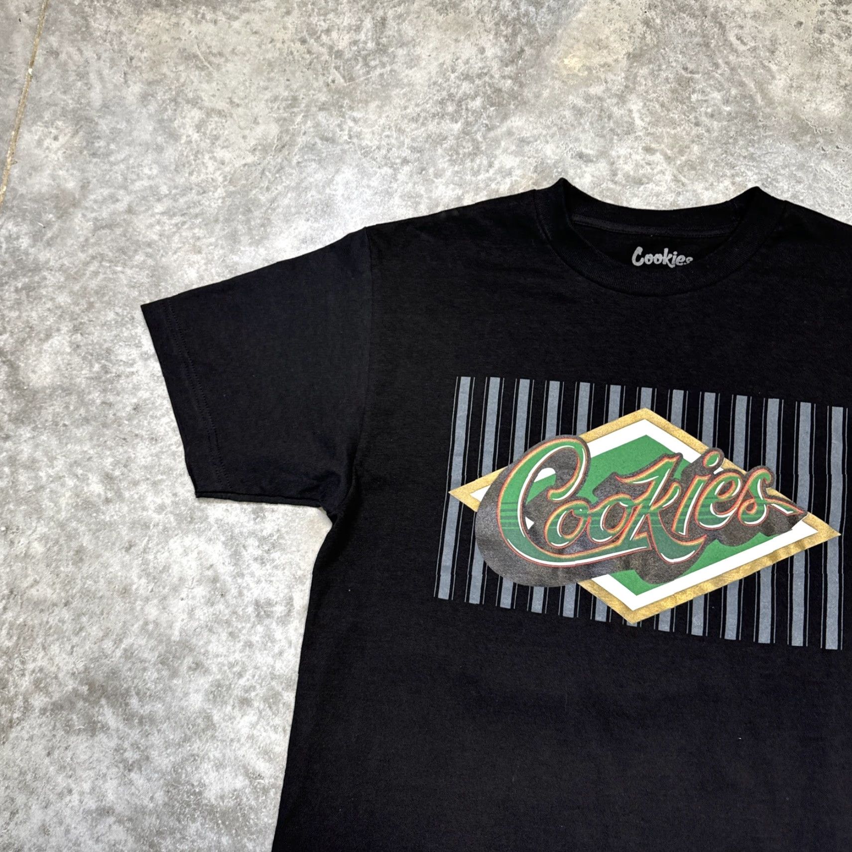 Vintage Cookies shirt Mens M Black Baseball logo graphic Weed dispensary smoking Size US M / EU 48-50 / 2 - 5 Thumbnail