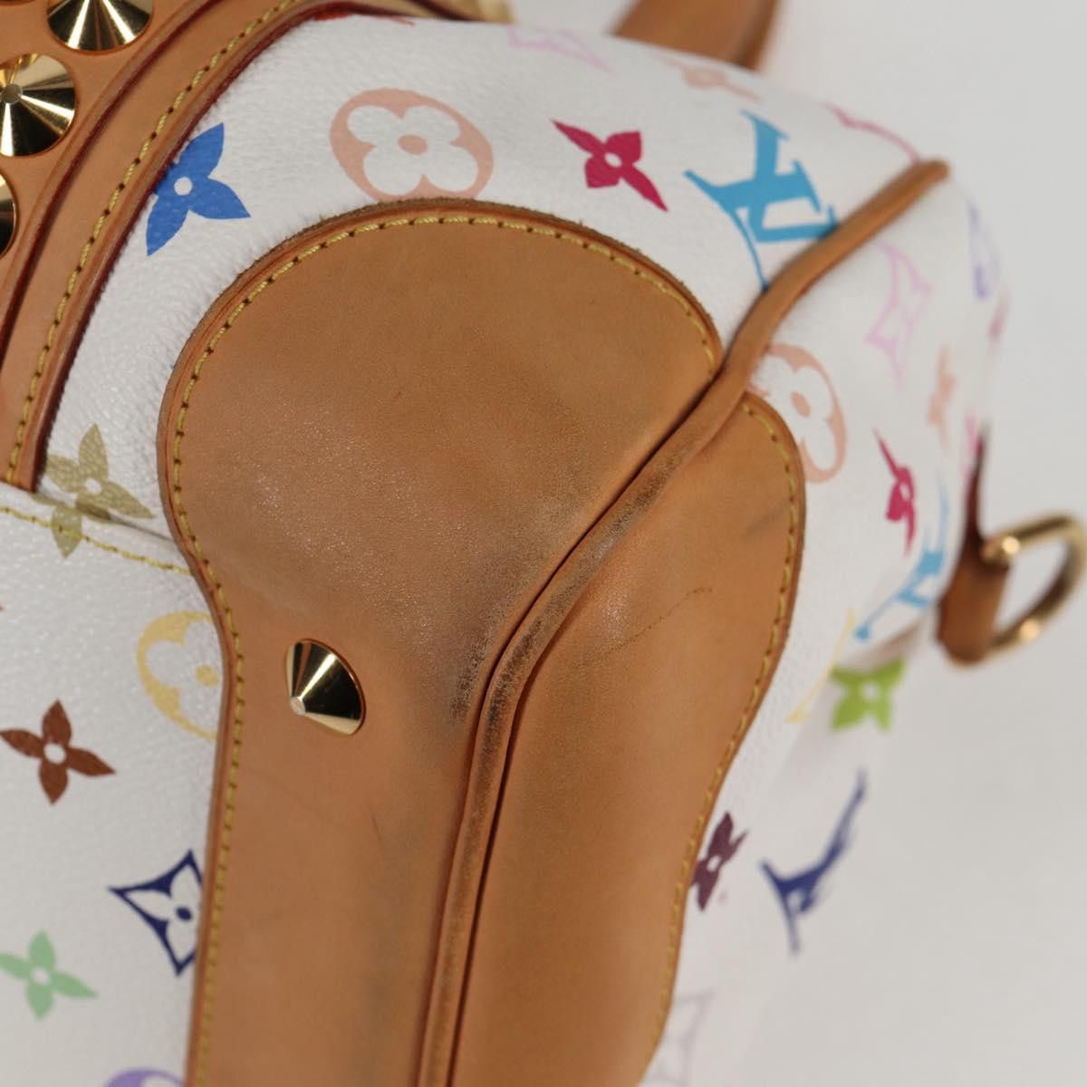Louis Vuitton LOUIS VUITTON Monogram Multicolor Courtney MM Bag White Size ONE SIZE - 9 Thumbnail