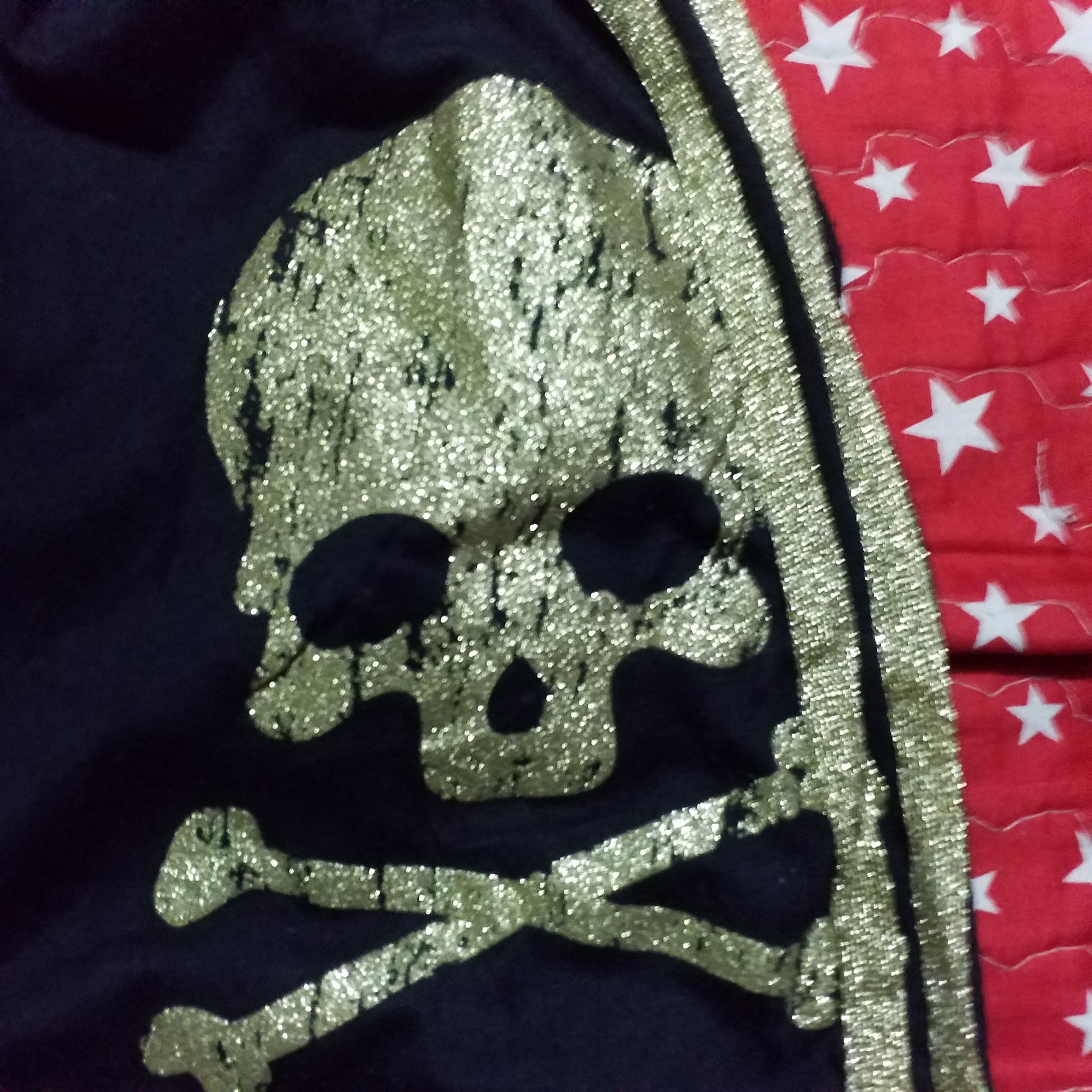 Other ballon pant skull with line gold size M 26 to 38 inch Size 38" / US 16 / IT 52 - 4 Thumbnail