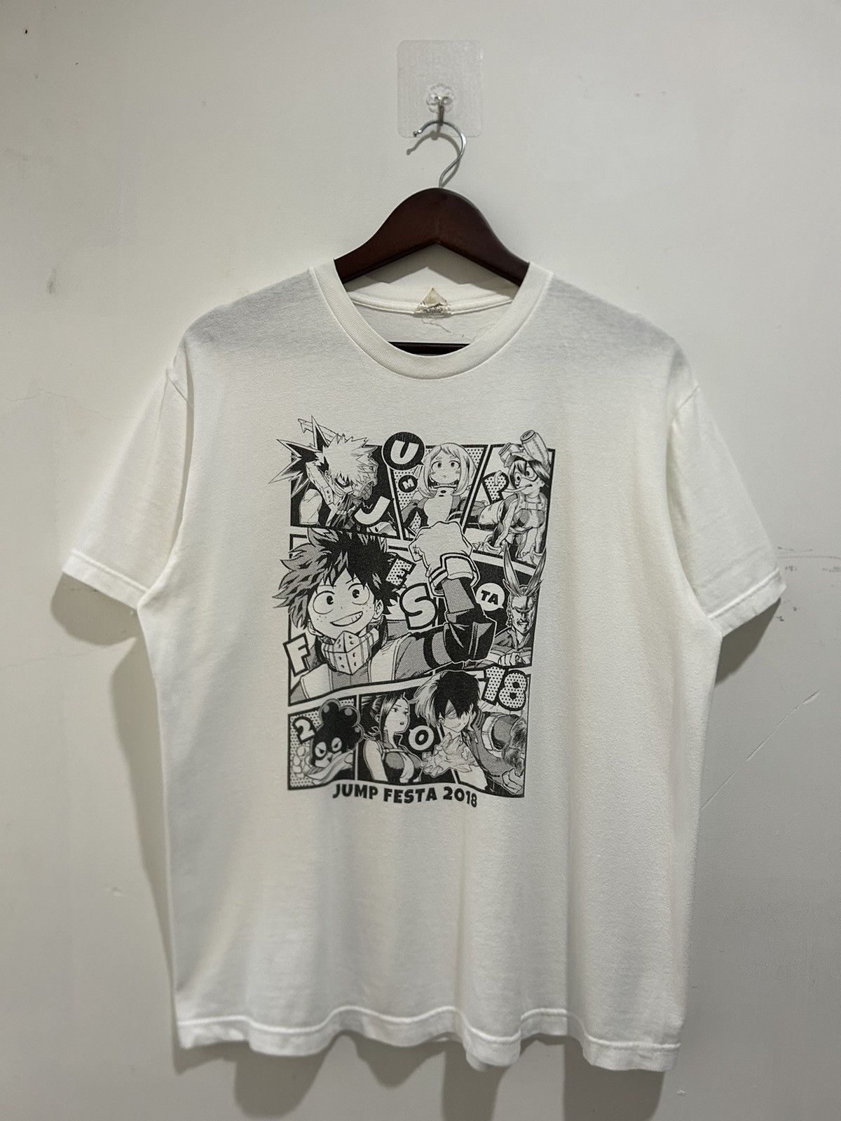 Anime Jump Festa 2018 My Hero Academia Anime Promo Graphic Tee Size US L / EU 52-54 / 3 - 2 Thumbnail