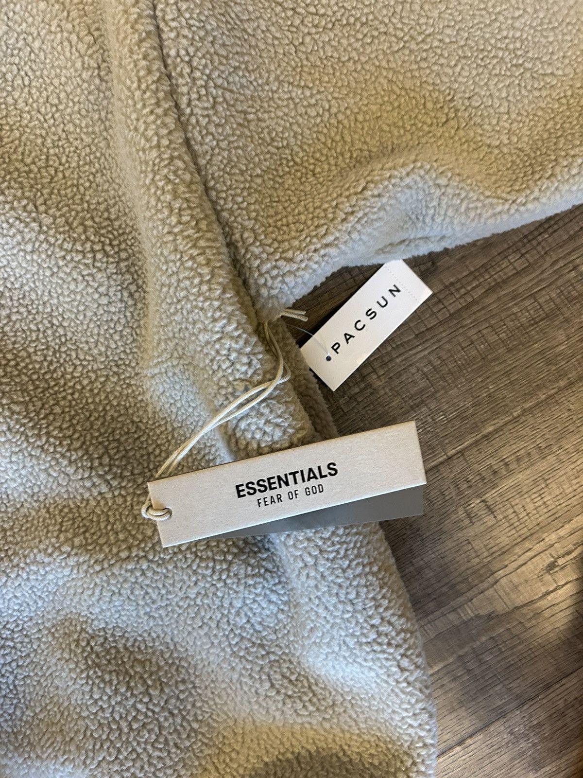 Essentials Fear of God Essentials Polar Fleece Pullover Hoodie 'Seal' Size US L / EU 52-54 / 3 - 3 Thumbnail