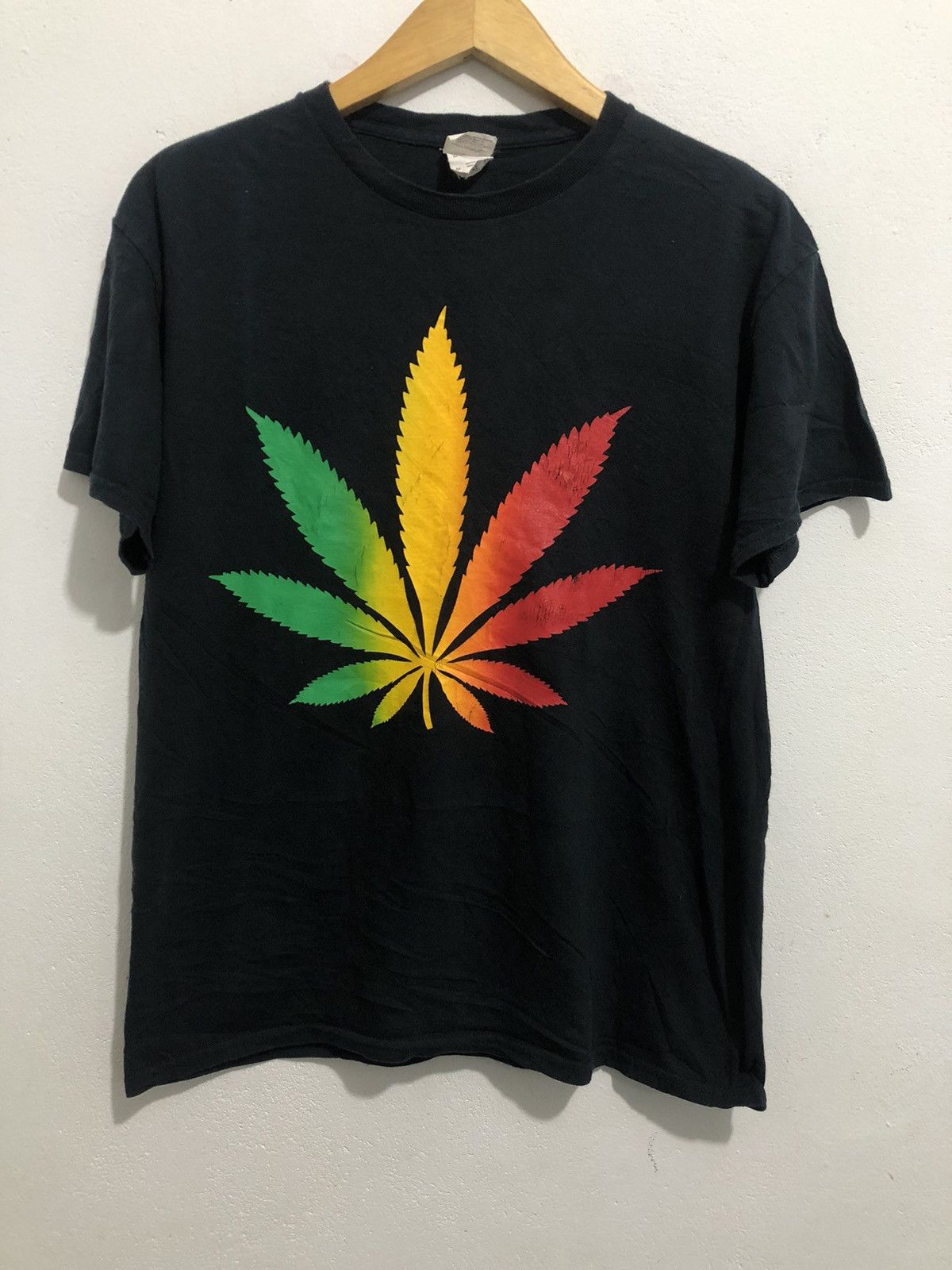 Beauty Beast × Hysteric Glamour × Japanese Brand Marijuana t shirt Big Logo Bob Marley Style Size US M / EU 48-50 / 2 - 1 Thumbnail