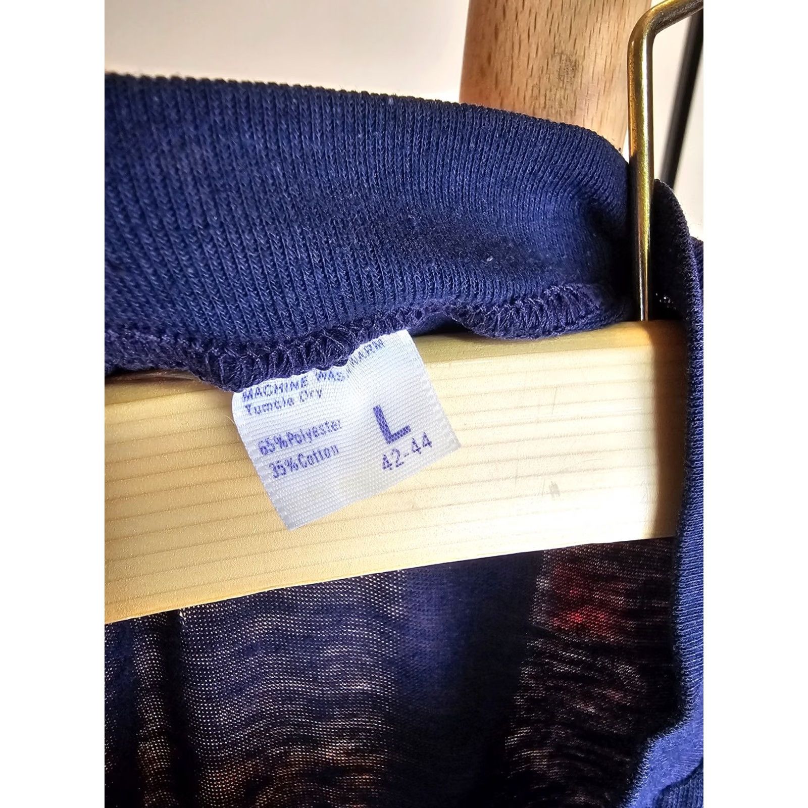 Vintage VINTAGE UNBRANDED BLUE ONE POCKET T-SHIRT SZ LARGE SHIRT MEN Cotton Short Sleeve Crew Neck 70s 19in 27in Size US L / EU 52-54 / 3 - 6 Thumbnail