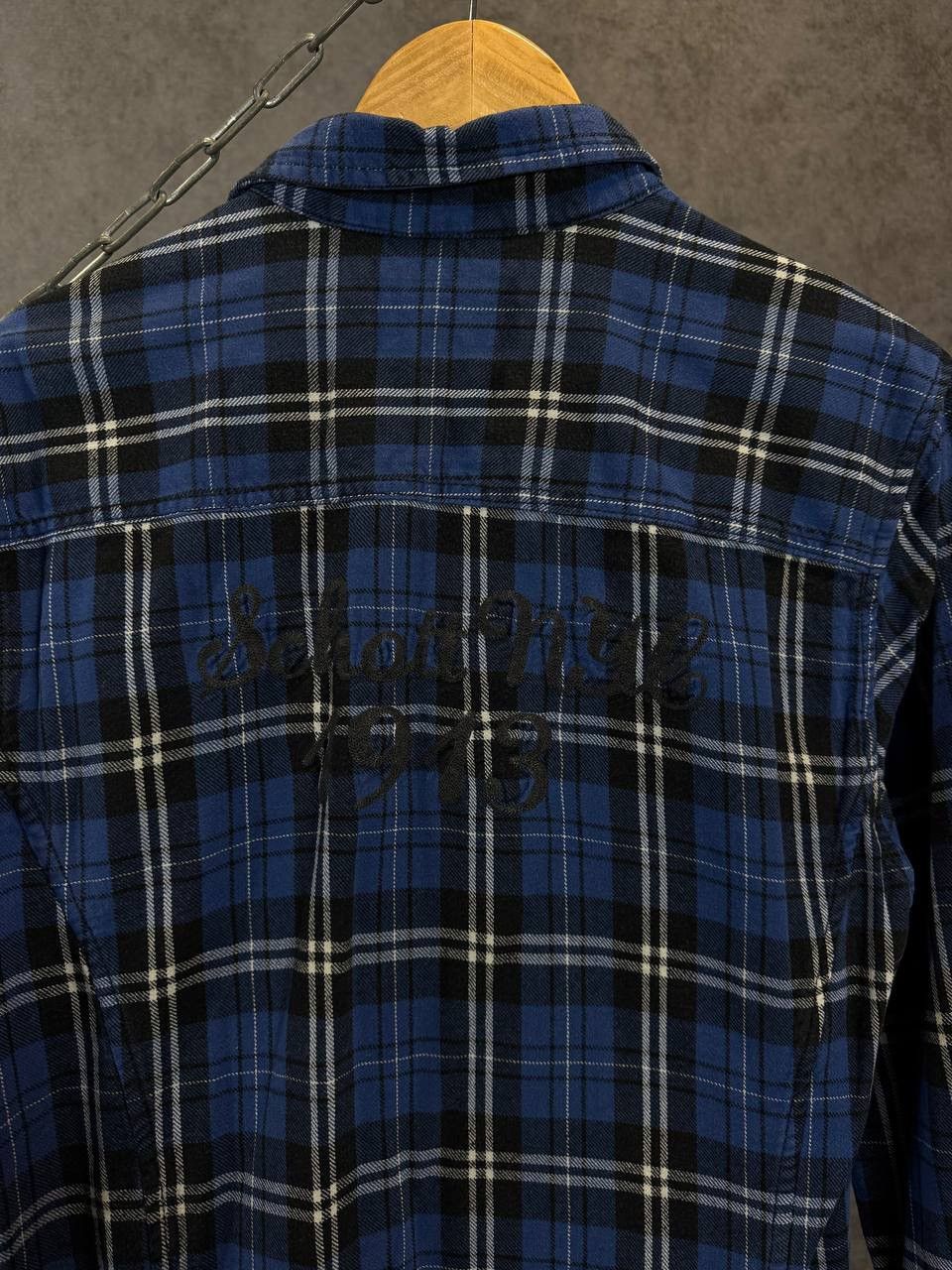 Schott Schott flannel designer shirt Size US M / EU 48-50 / 2 - 8 Thumbnail